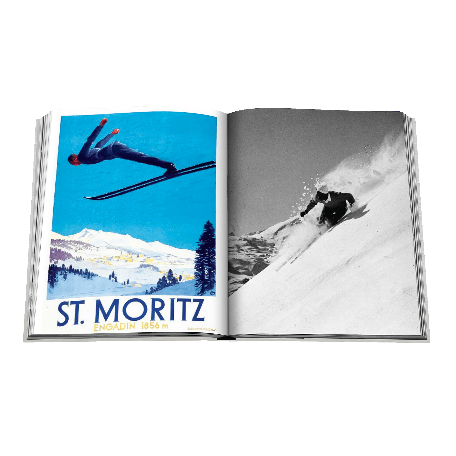 Assouline Coffee Table Book St. Moritz