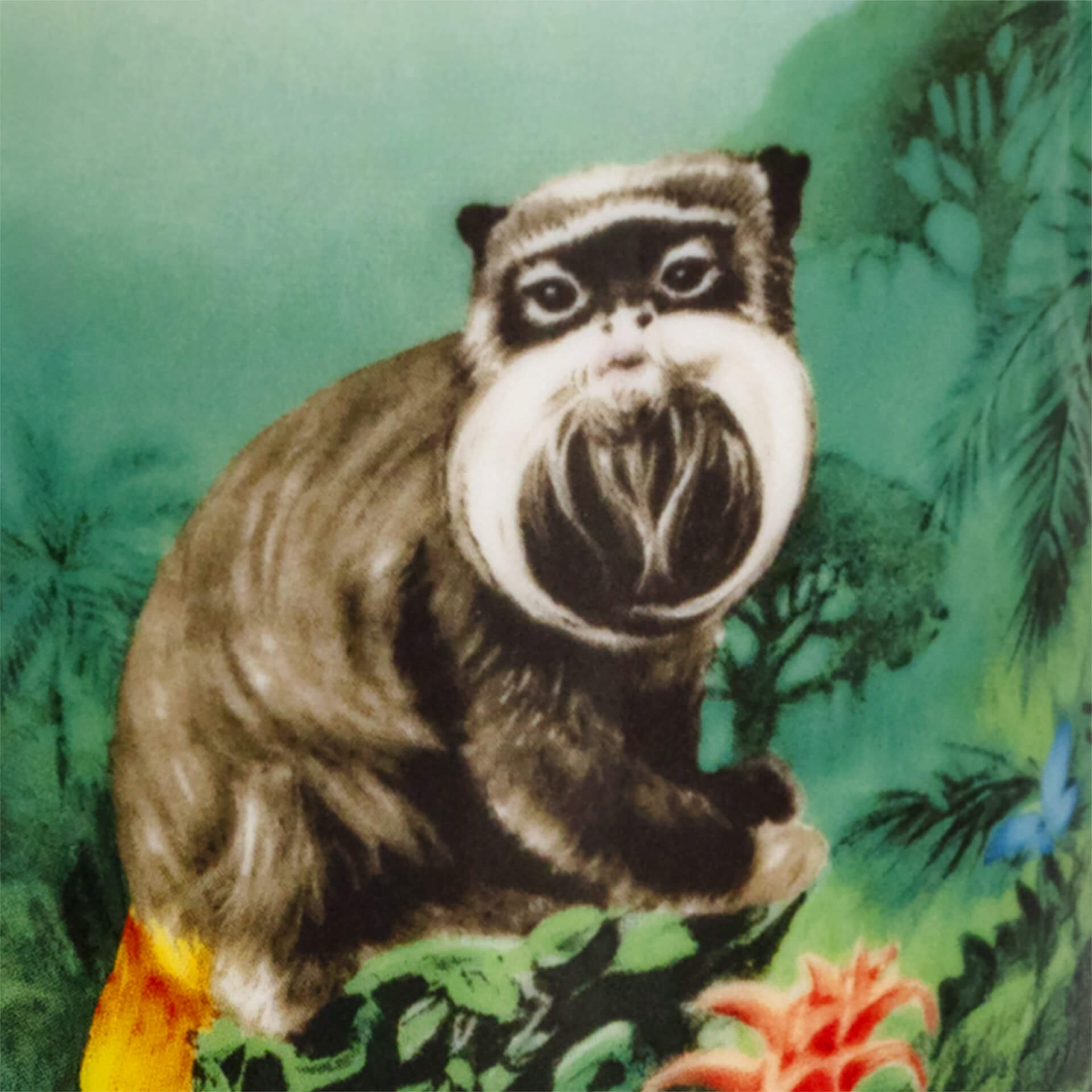 Meissen Amazonas Collection Henkelbecher Affe