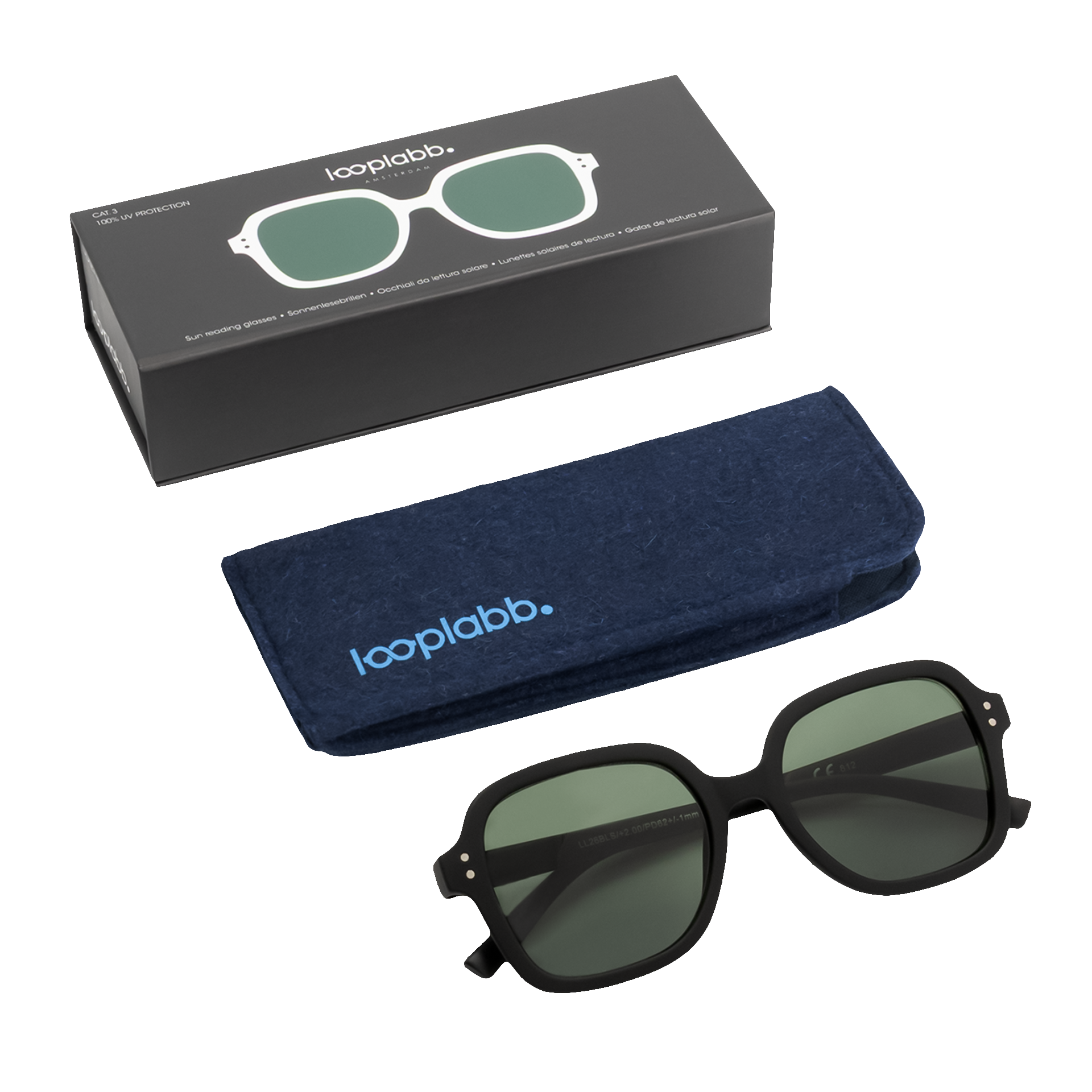 Looplabb Sonnenbrille COLLETTE SUN Schwarz