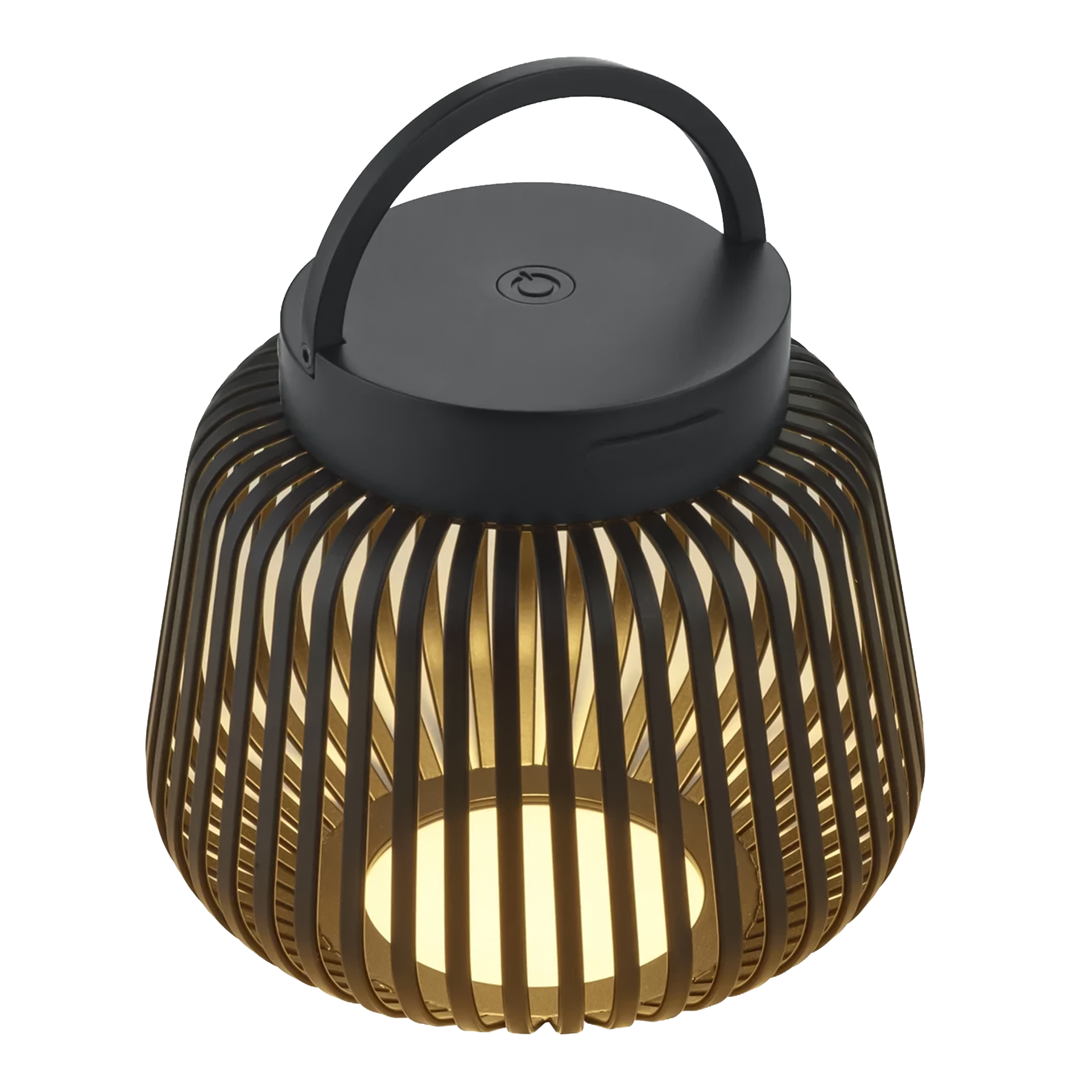 Rechargeable LED table lamp dimmable Black