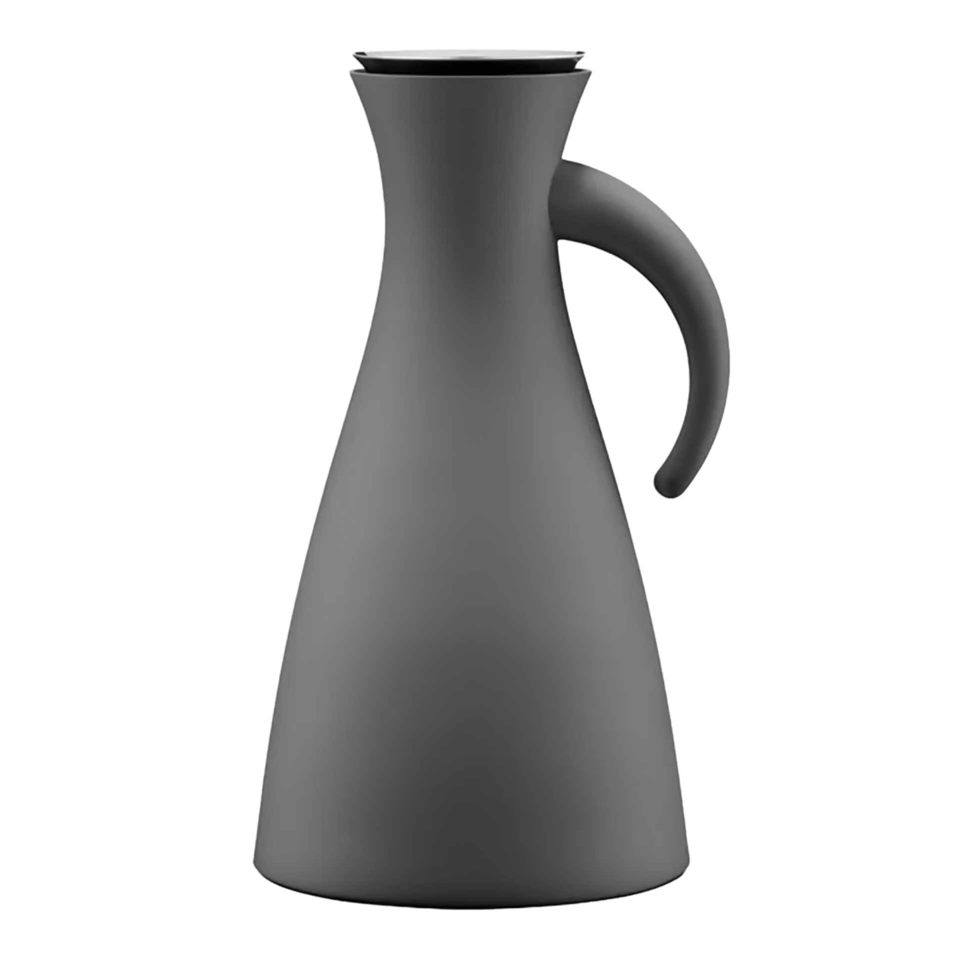Vacuum Jug Elephant Grey 1.00 l, Karaffe, Glasvase, Gewöhnliche Karaffe, Schwarz, Griff