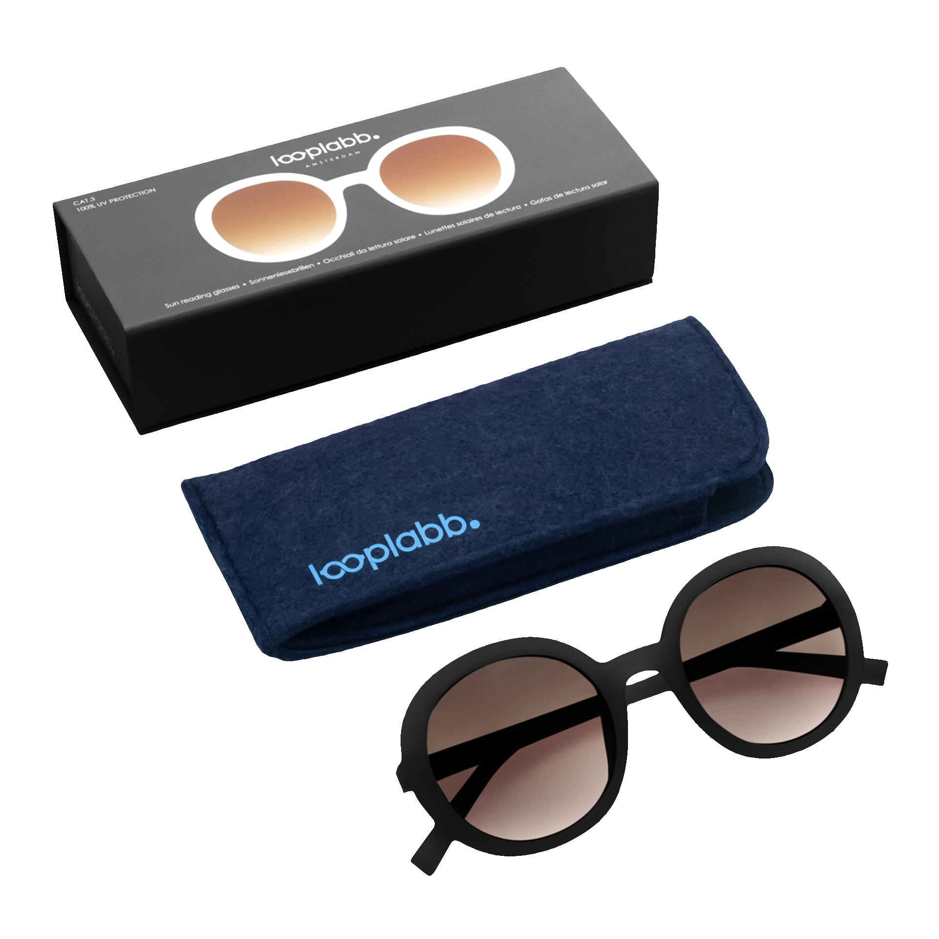 Looplabb Sonnenbrille JANE SUN Schwarz
