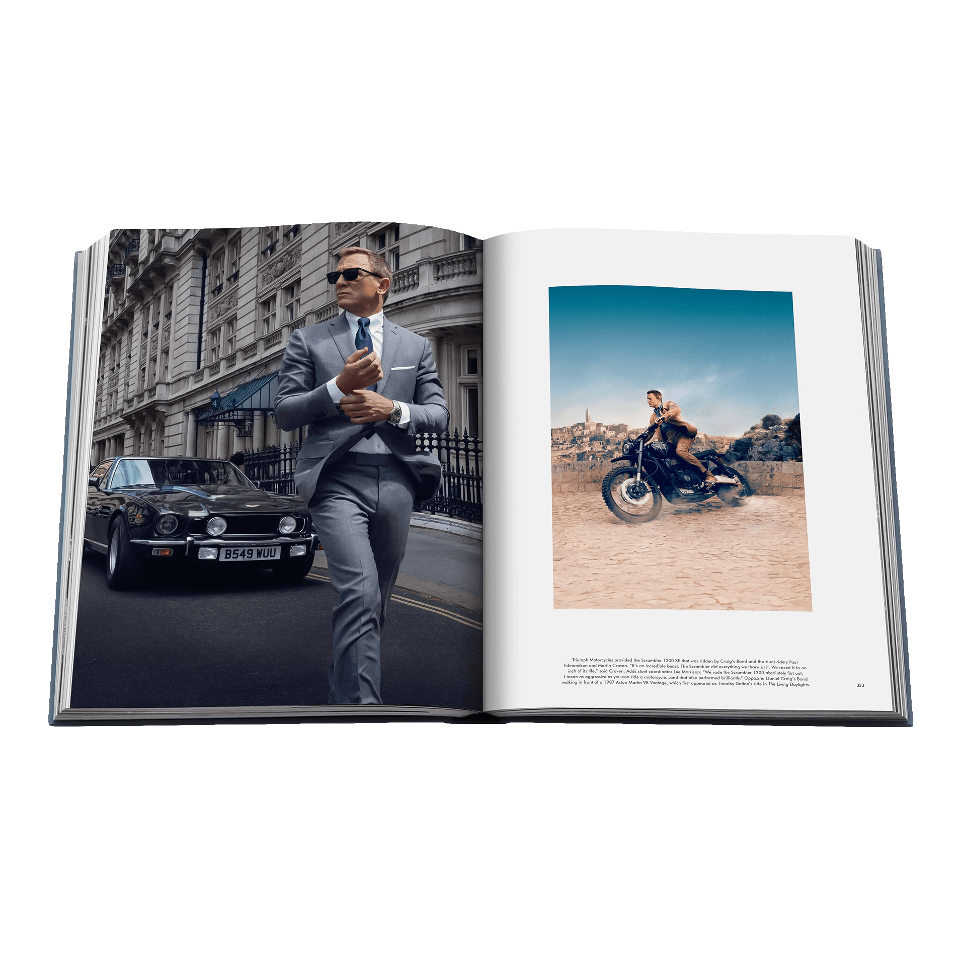 Assouline Coffee Table Book James Bond Cars