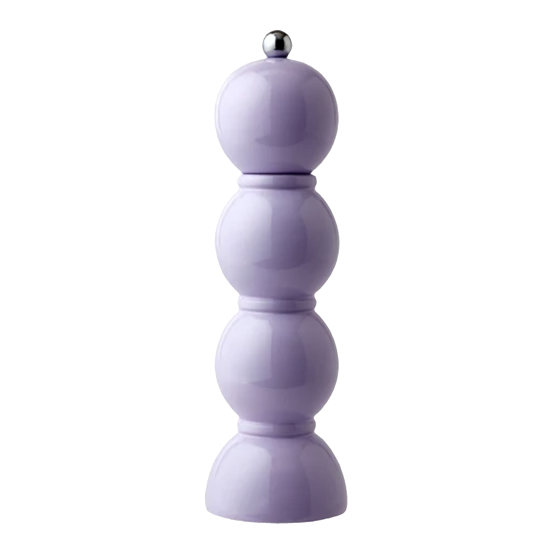 Salt- Pepper Mill lilac 24 cm, Kugel, Pepper, Wurstpfeffer?, Lavendel?, Lavendelfarben