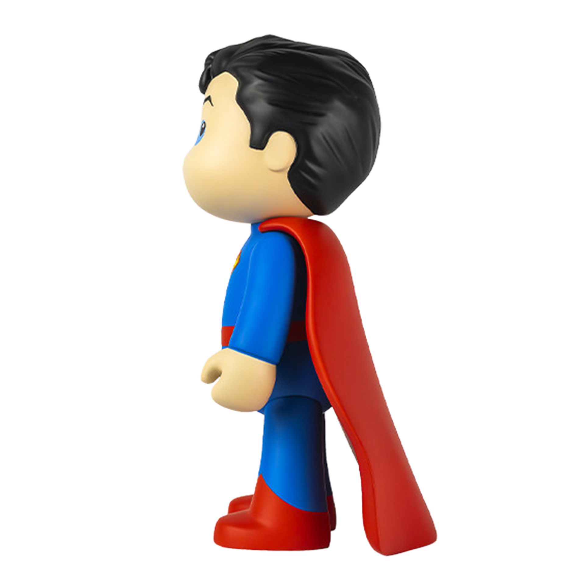 Superman 25 cm, Figur, Superheld, Cape, Schwarze Haare, Ganzkörper-Figur