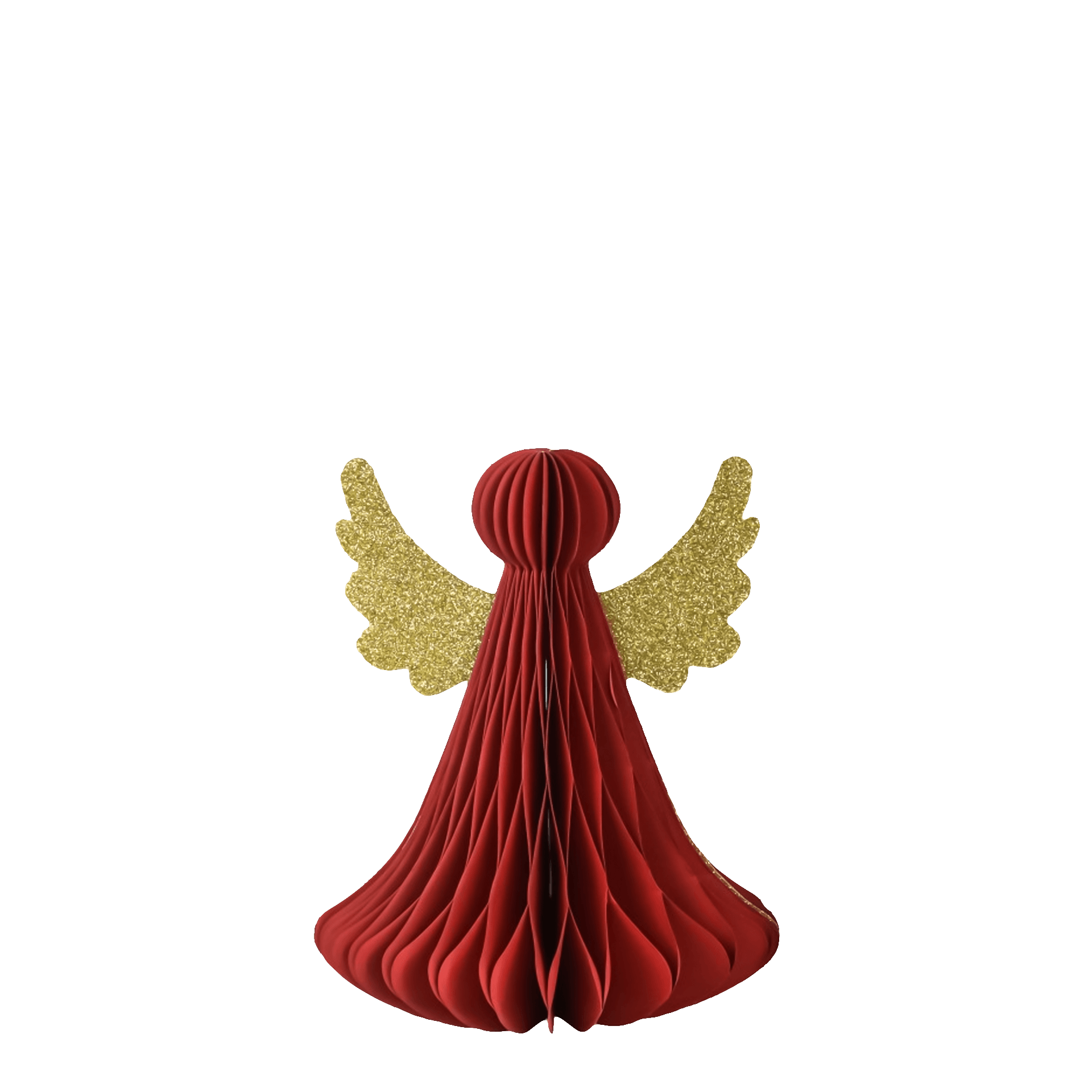 Scheulen Papierengel 15 cm Samtrot