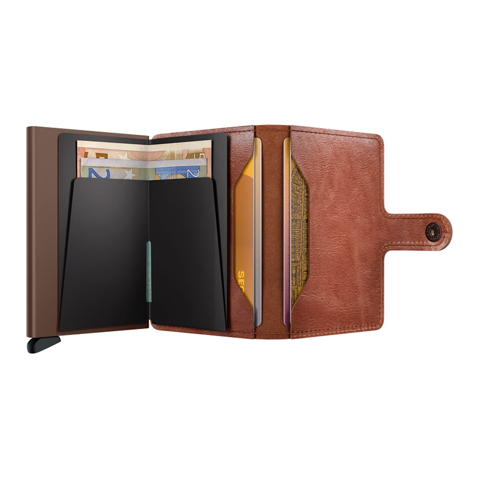 Secrid Miniwallet Vintage Cognac/Braun