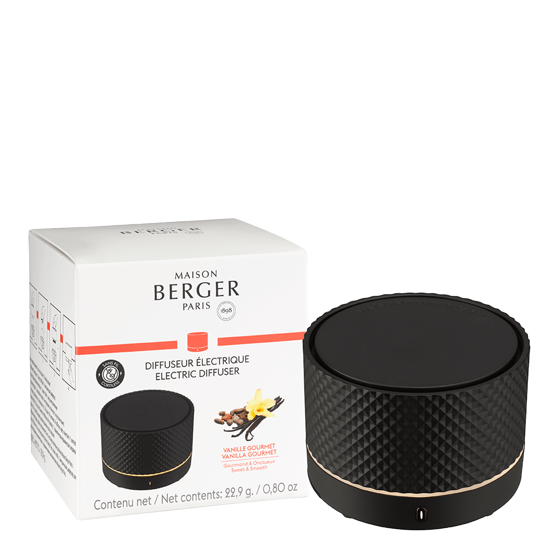 Maison Berger Diffusor Nomade Schwarz