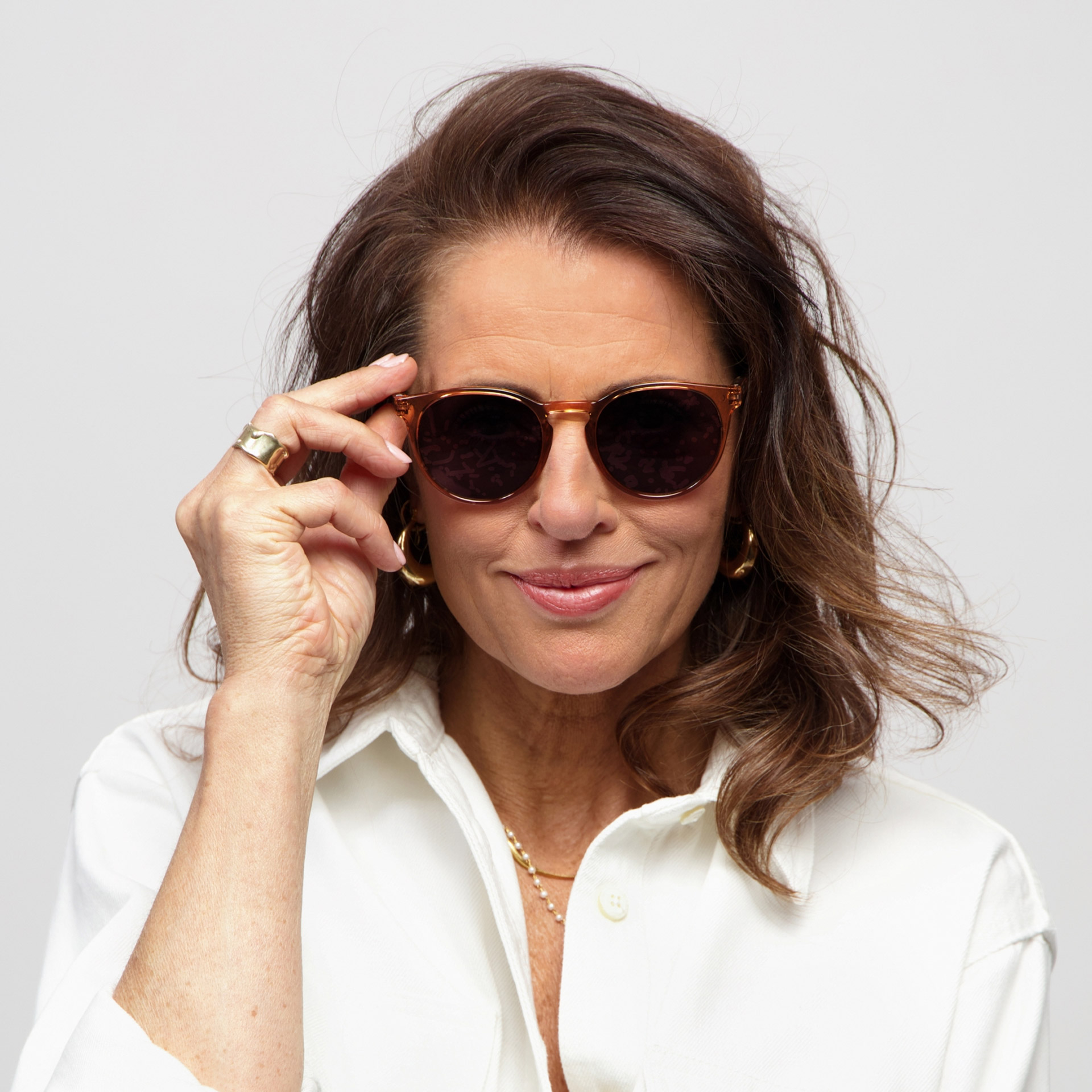 Looplabb Sonnenbrille PAPILLON SUN Crystal Champagne