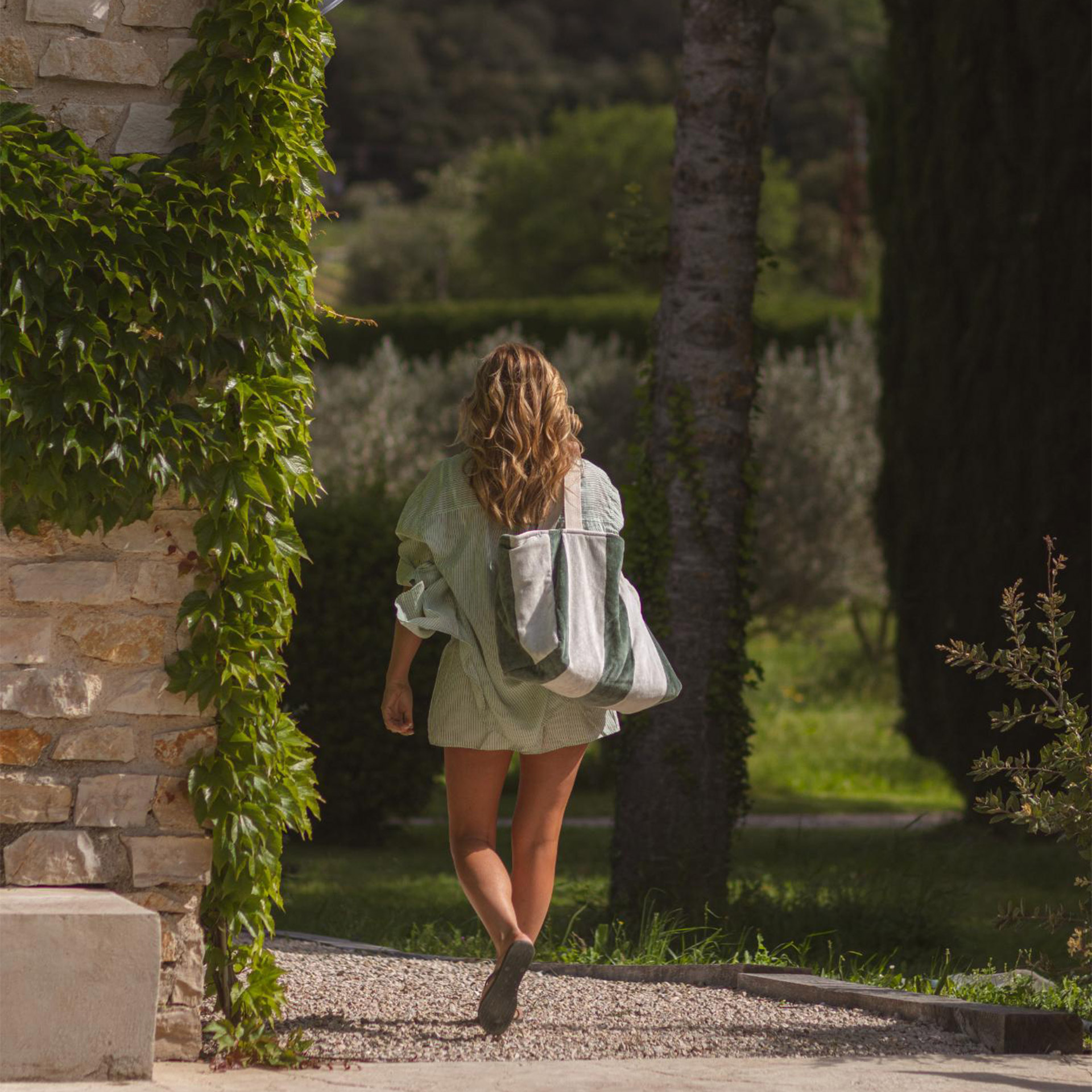 Place Reservee Strandtasche CLASSIC Eucalyptus