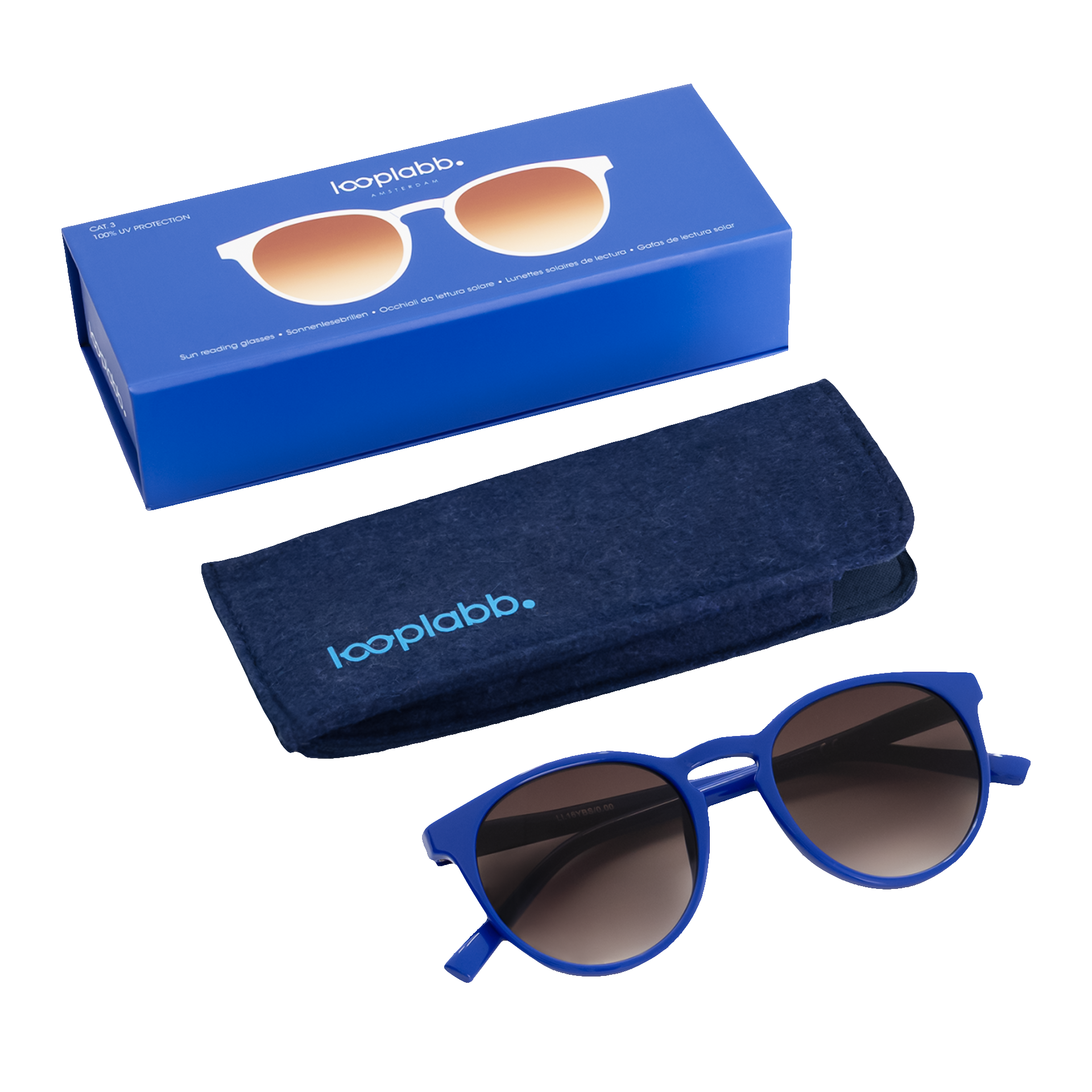 Looplabb Sonnenbrille PAPILLON SUN Yves Blue
