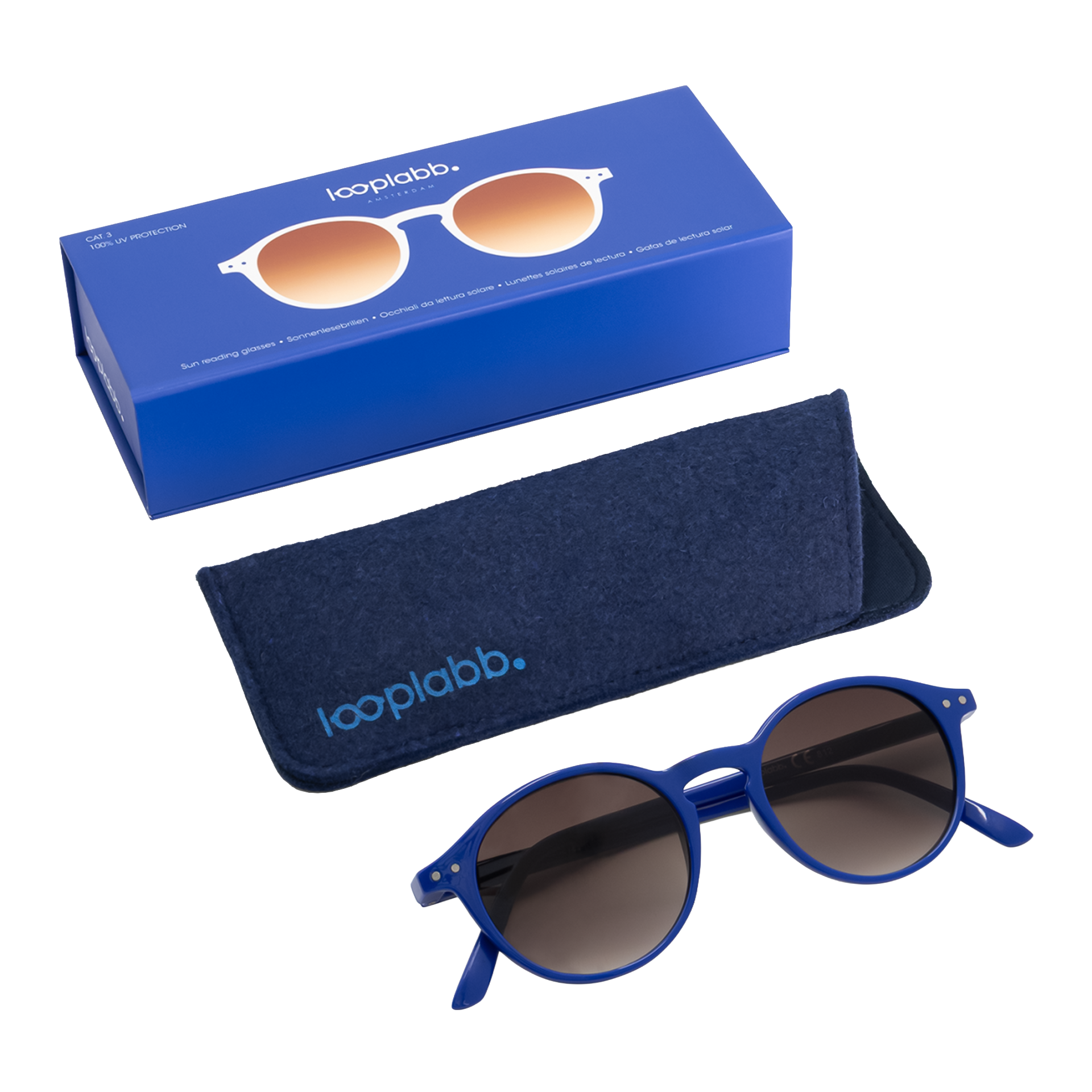 Looplabb Sonnenbrille FAUST SUN Yves Blue