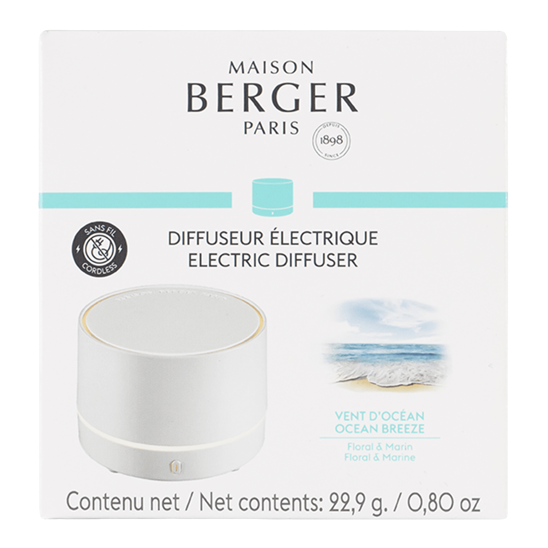 Maison Berger Diffusor Nomade Weiß