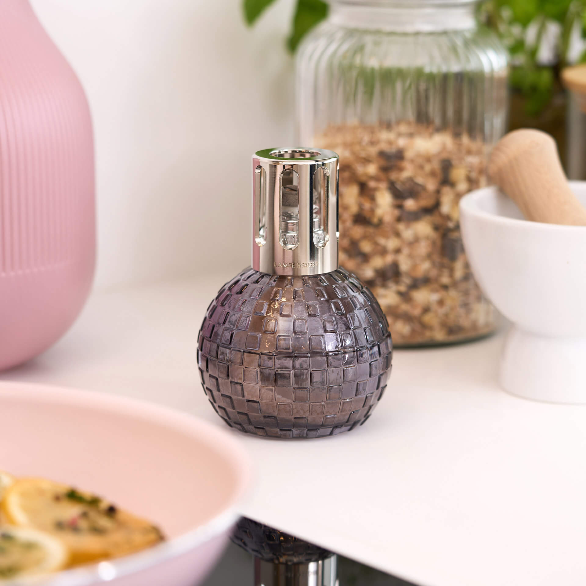 Maison Berger Duftlampe Disco Grau