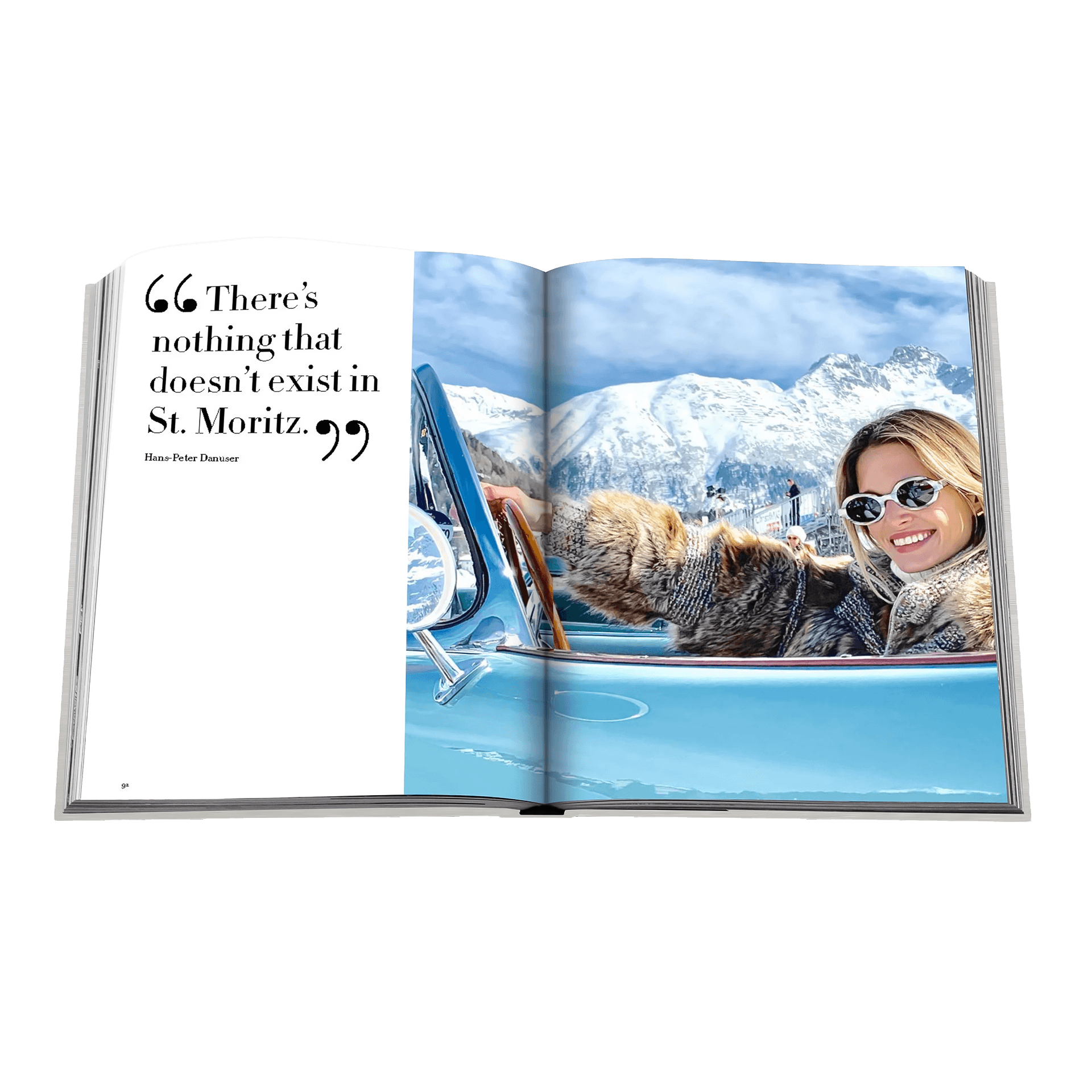 Assouline Coffee Table Book St. Moritz