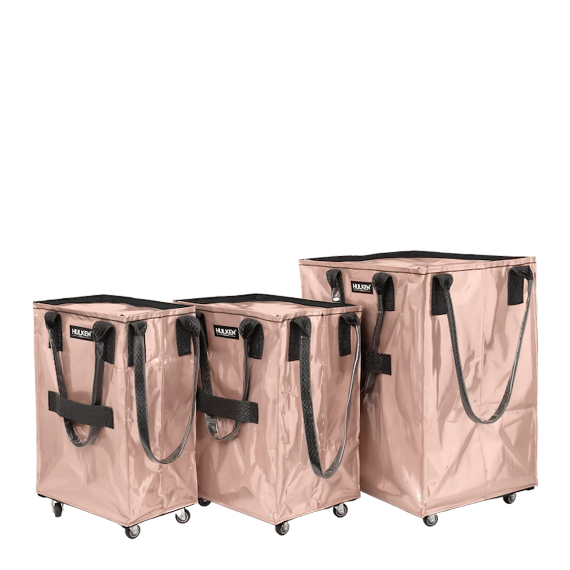 Hulken Original Rolling Tote Bag Quick Schleps Klein Rosegold