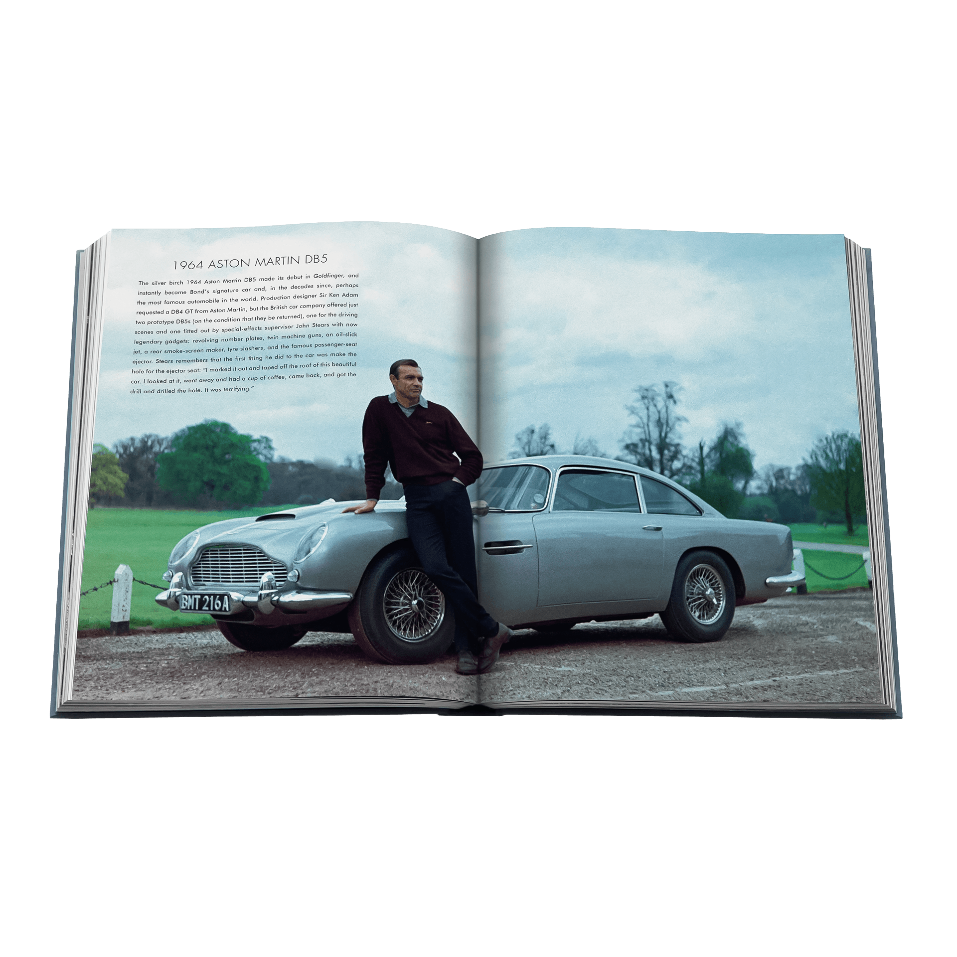 Assouline Coffee Table Book James Bond Cars