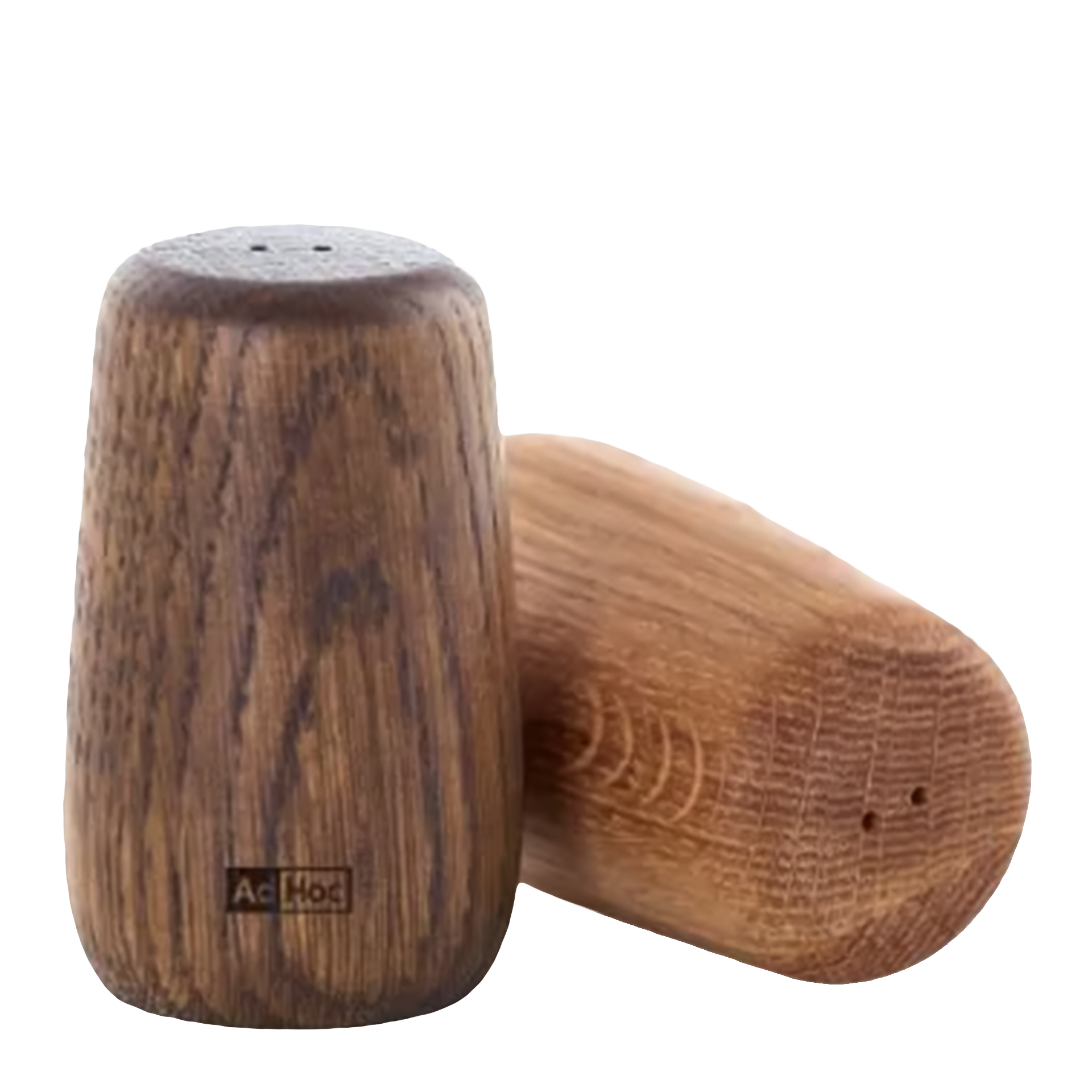 Salt & Pepper Shaker Set, Holzstempel, Holzhammer, Holzprodukt?, Griff aus Holz, Werkzeuggriff