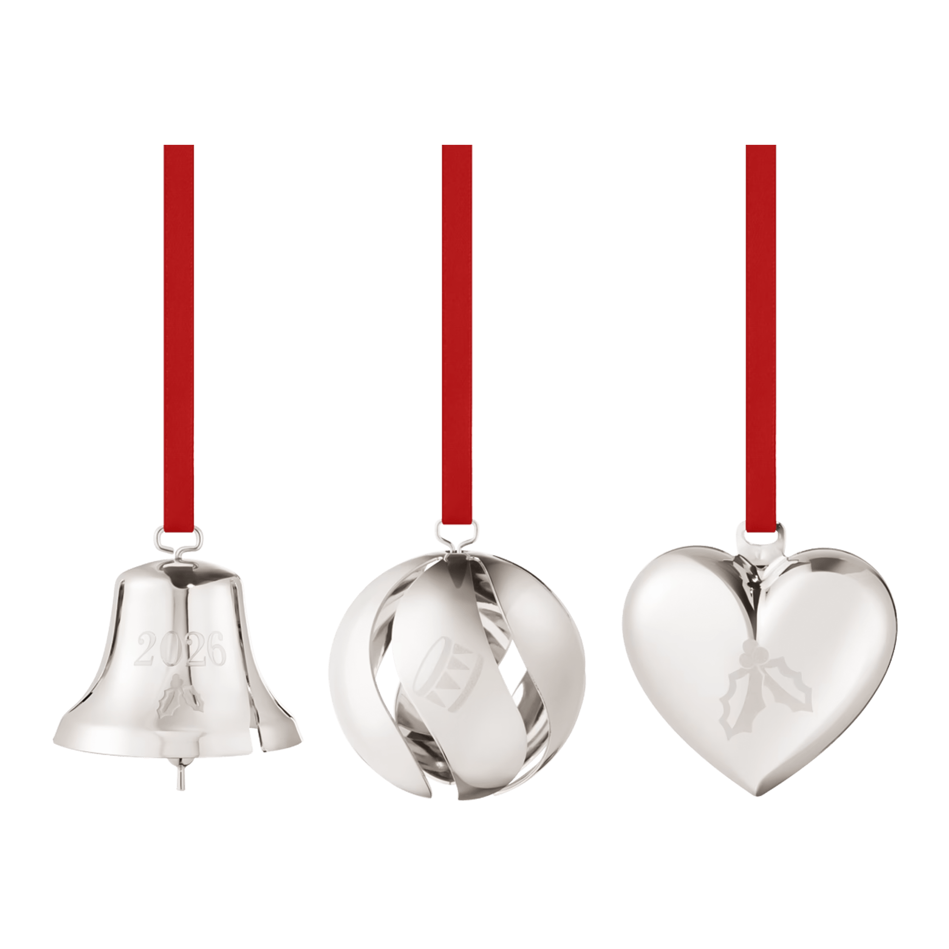 Georg Jensen Weihnachtsschmuckset 2026 Palladium