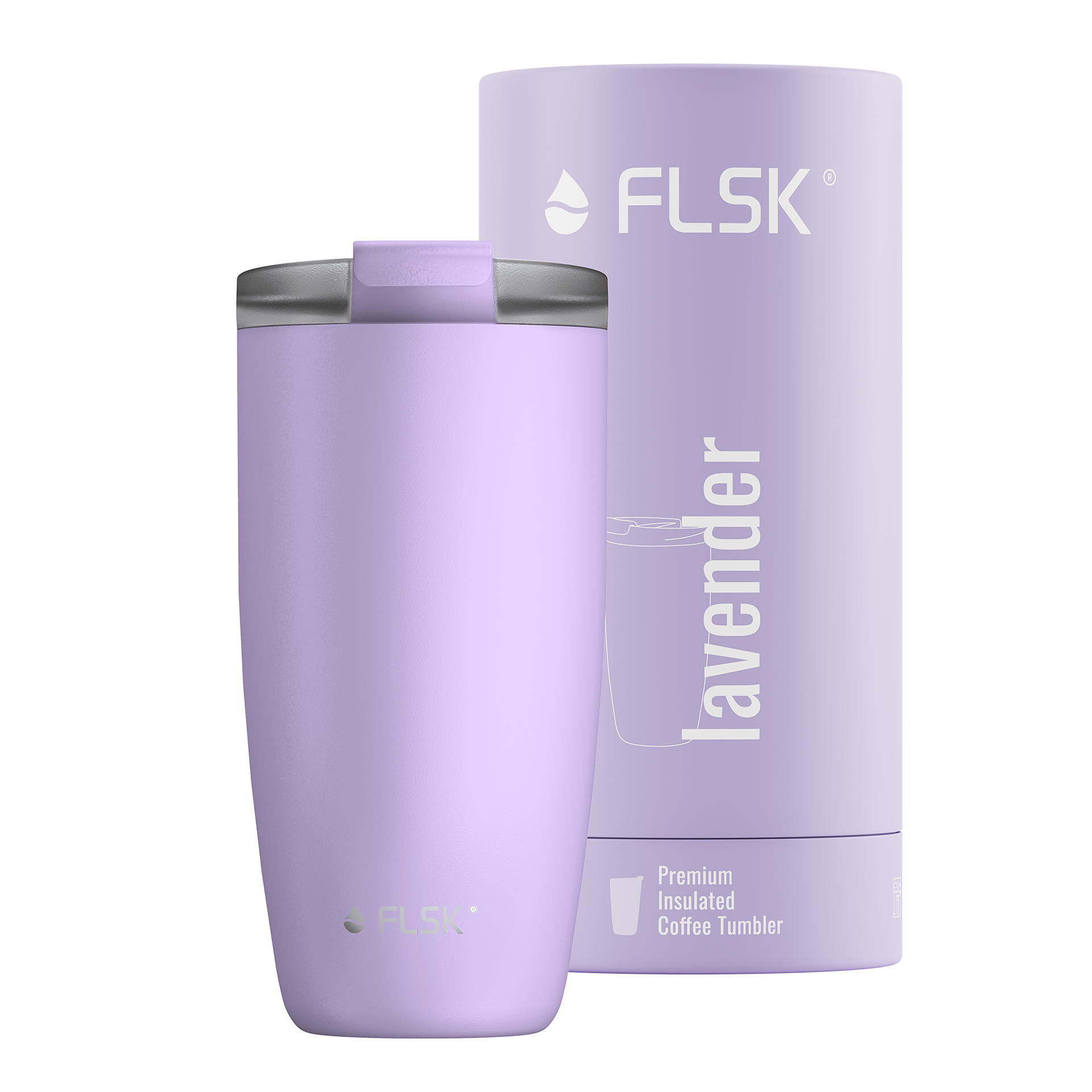 FLSK Coffee To Go Becher Lavendel 0,50 l