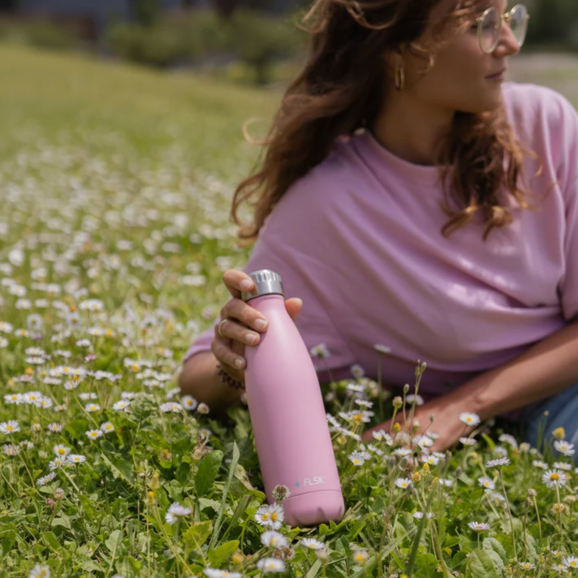 FLSK Trinkflasche Blossom 0,75 l