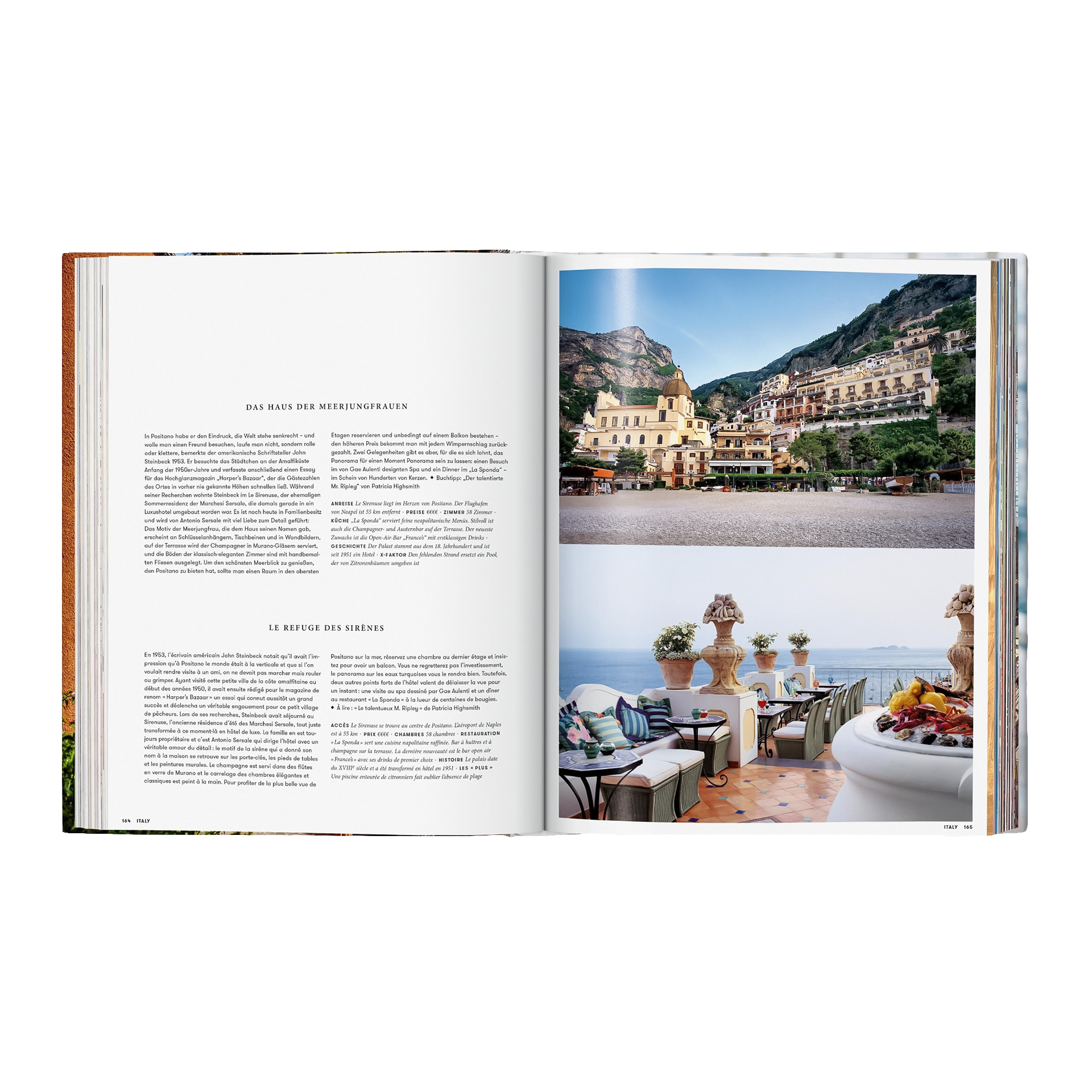 Coffee Table Book Great Escapes Mediterranean, Reisebuch, Fotoband, Hotelterrasse, Bergdorf, Meerblick