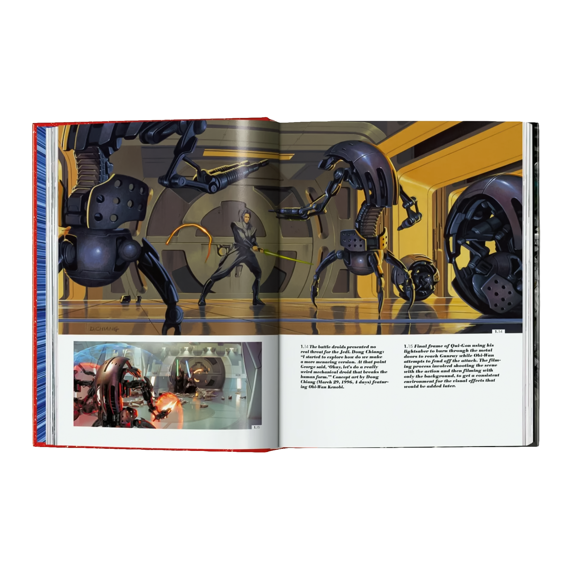 Coffee Table Book The Star Wars Archiv. 1999–2005, Sci-fi, Robots, Diorama, Actionszene, Illustration