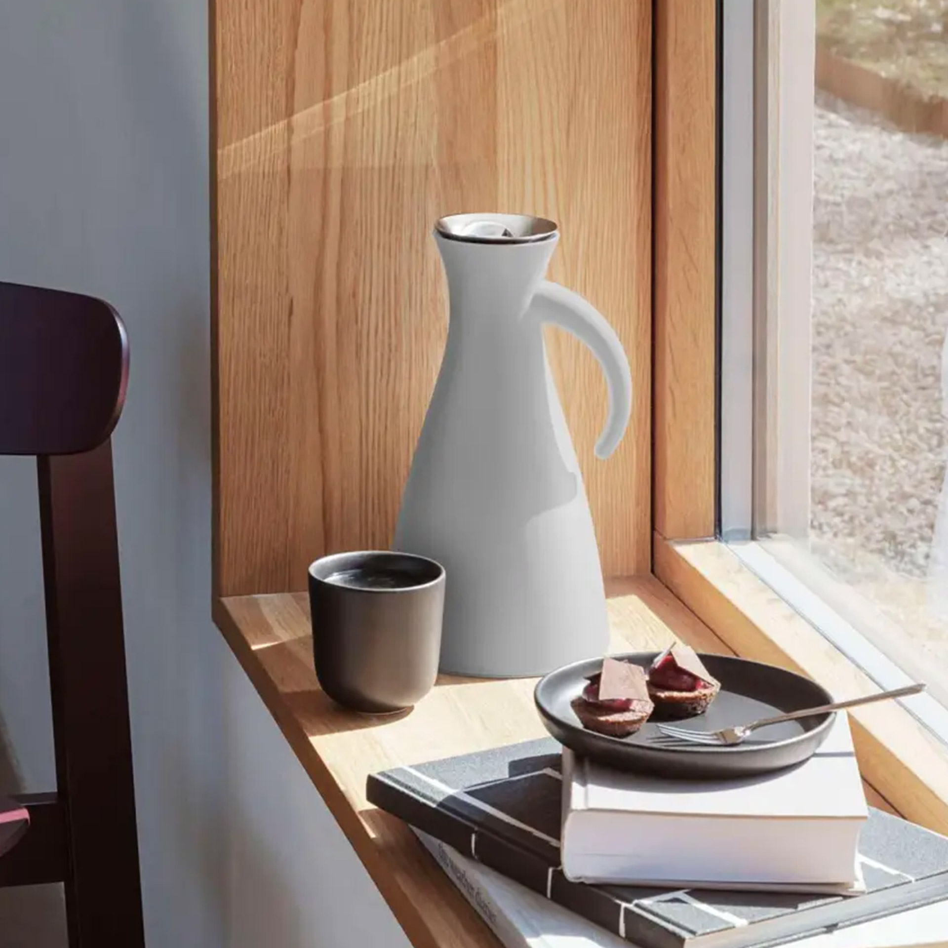 Vacuum Jug Marble Grey 1.00 l, Kanne, Karaffe, Flasche, Kaffee, Kaffeekultur