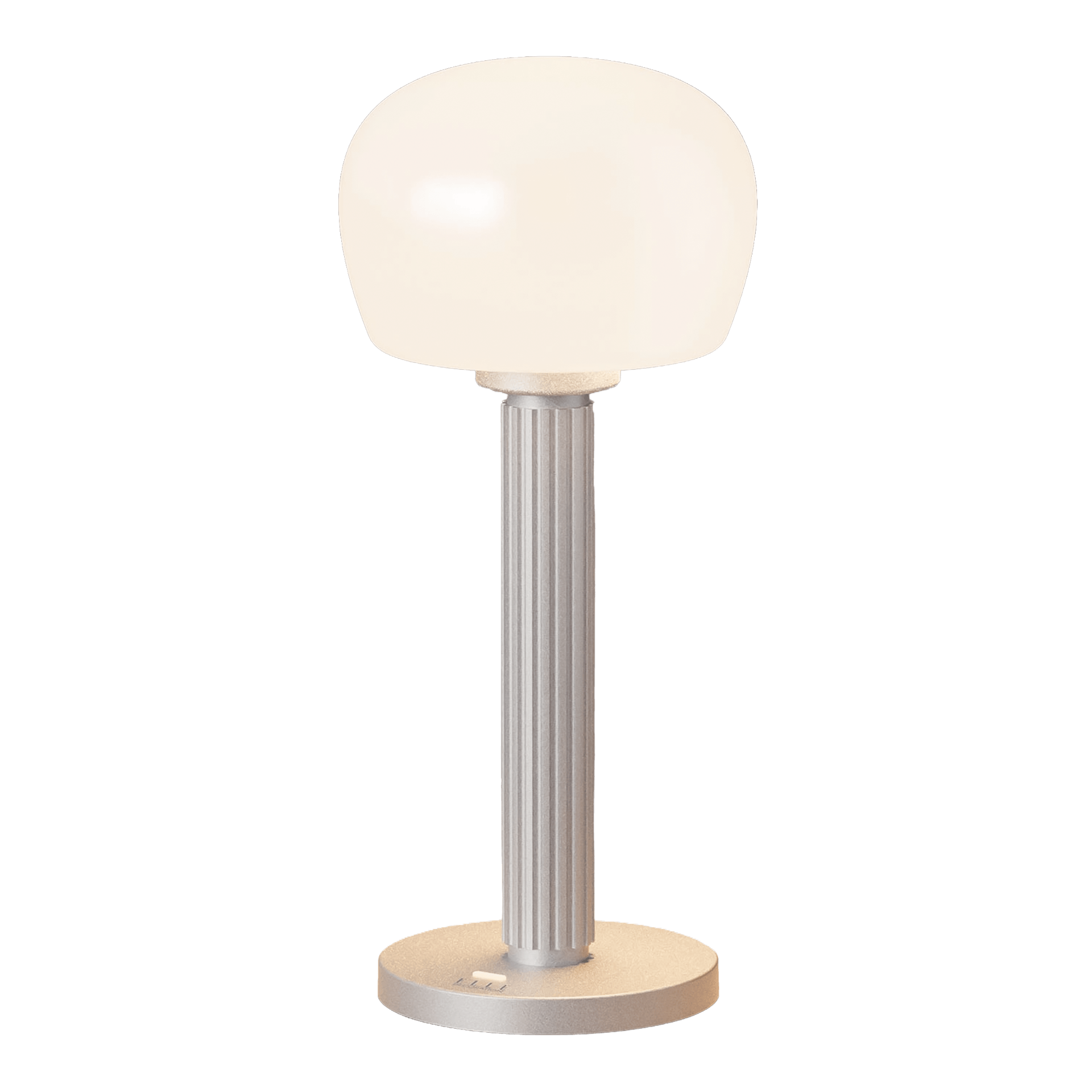 ELLE DECORATION LED Tischlampe VENDOME silber