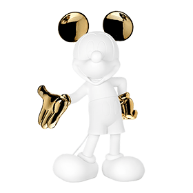 Leblon Delienne Mickey Welcome Weiß Gold