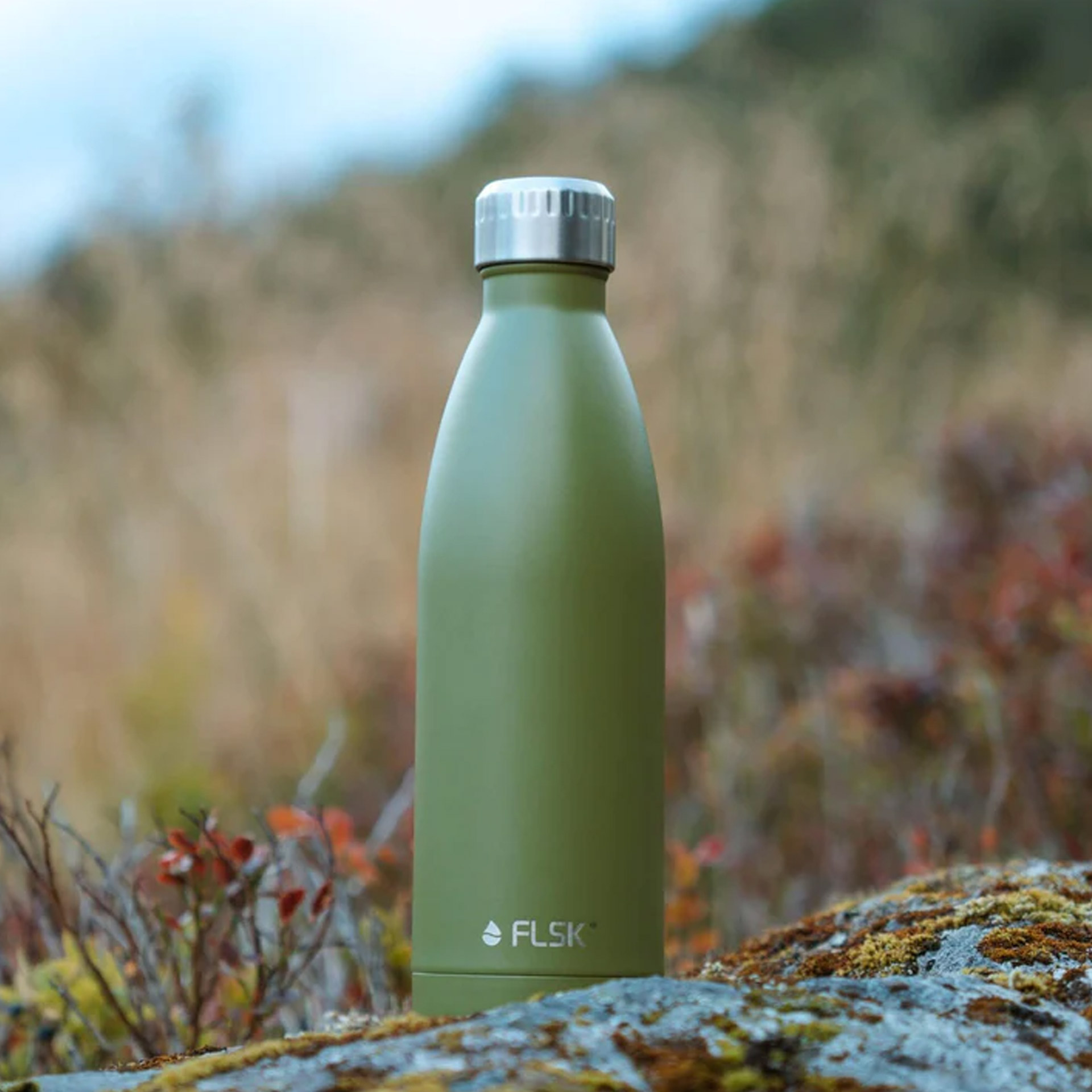 FLSK Trinkflasche Olive 0,50 l