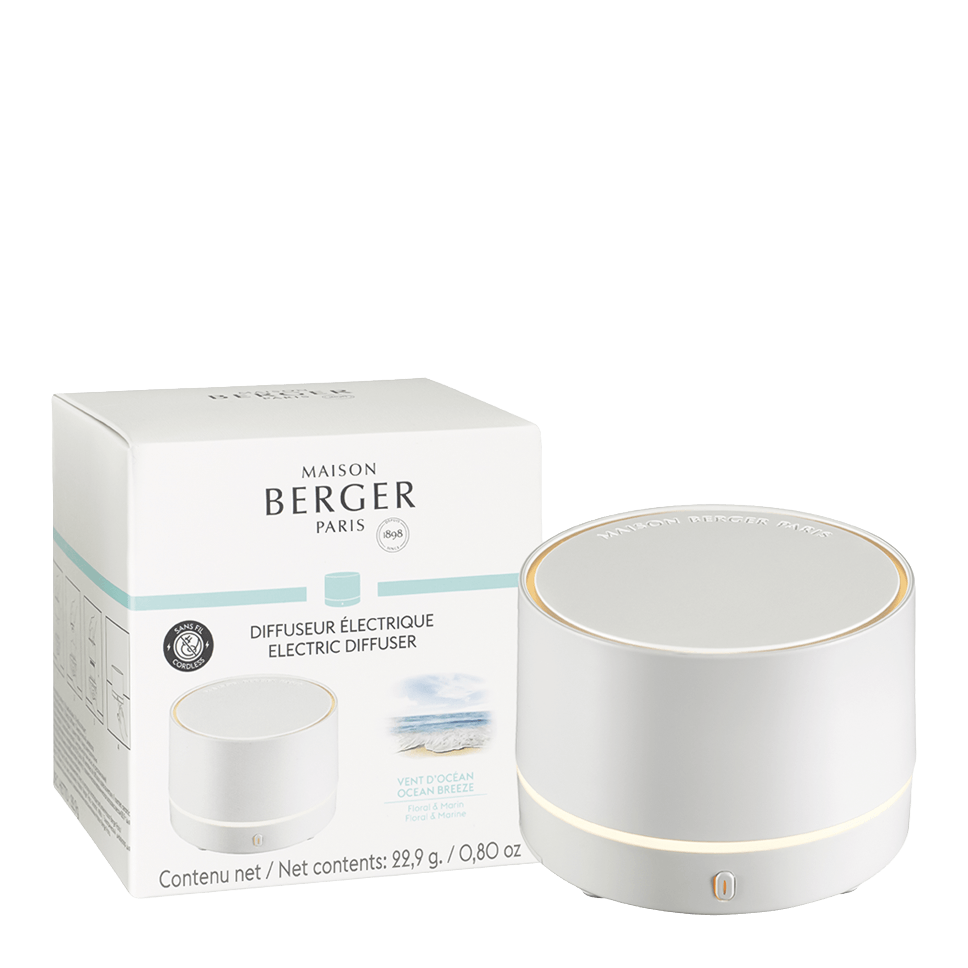 Maison Berger Diffusor Nomade Weiß