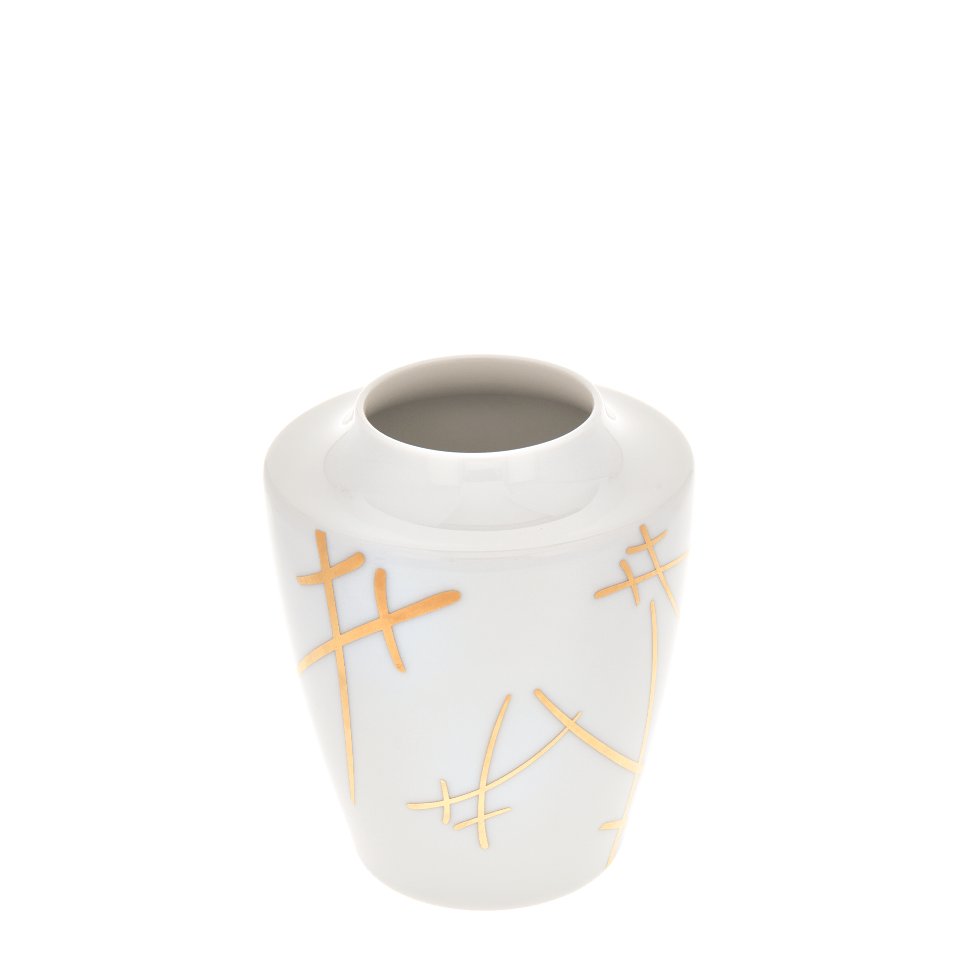 Meissen Cosmopoitan Swords Vase