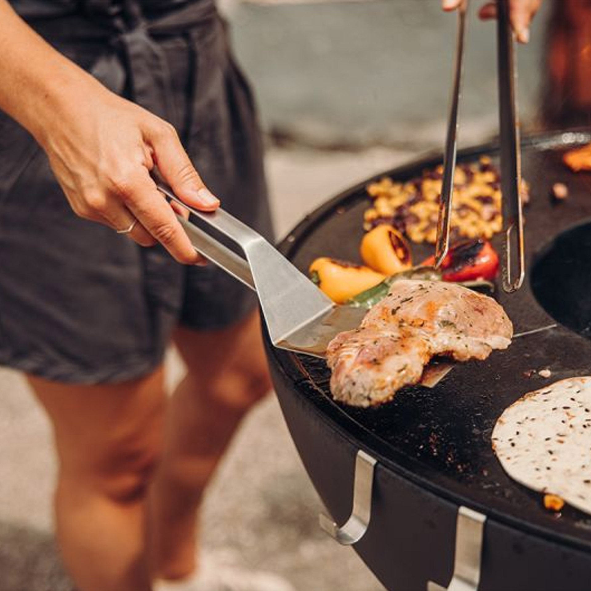 höfats, Spatula, Grill, Grillplatte, Fleisch, Gemüse, Grillzubehör