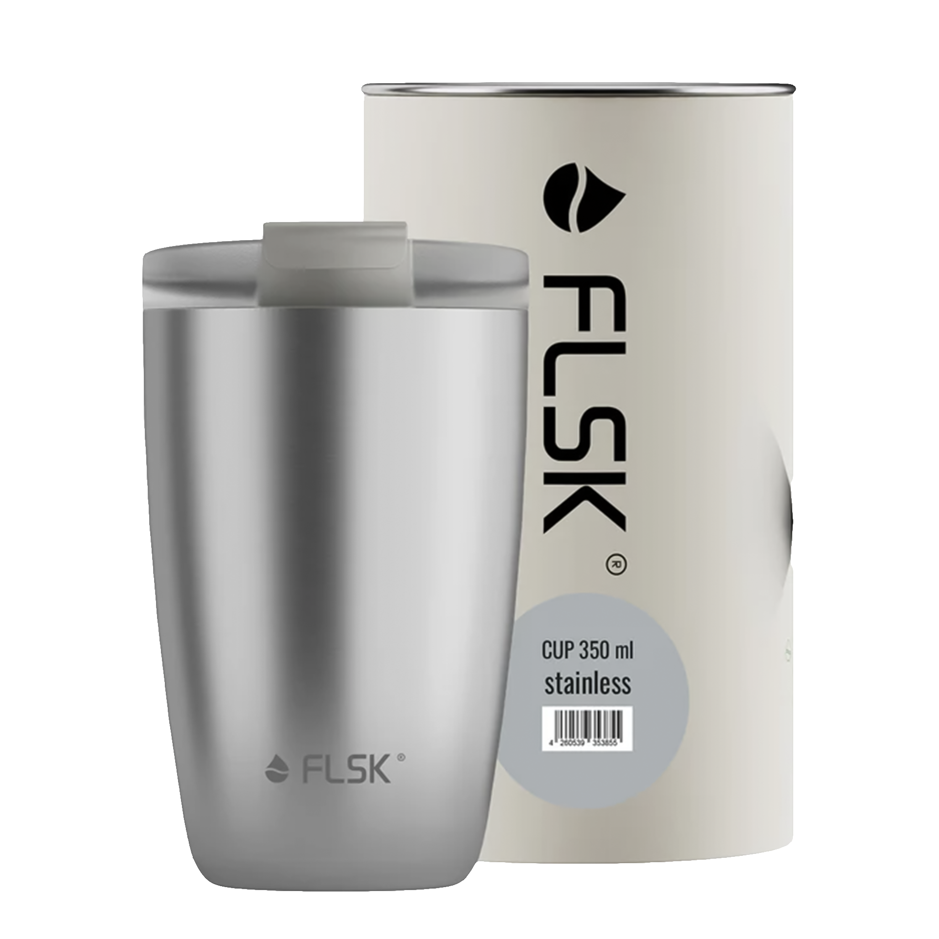FLSK Coffee To Go Becher Edelstahl 0,35 l