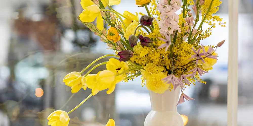 Welche Vase für Blumensträuße?
