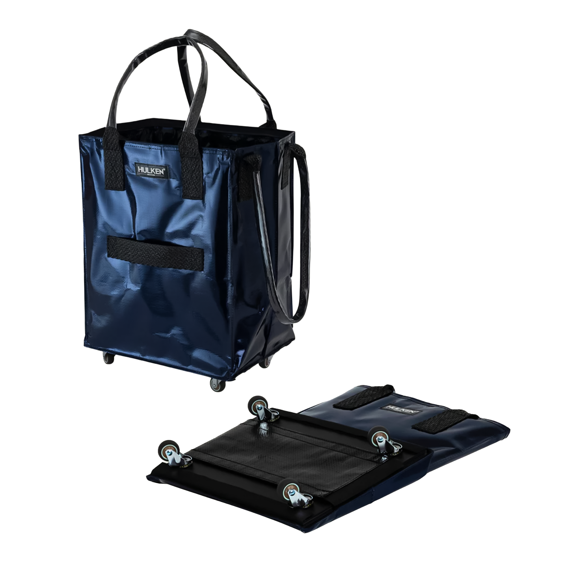 Hulken Original Rolling Tote Bag Everyday Hauls Medium Mitternachtsblau