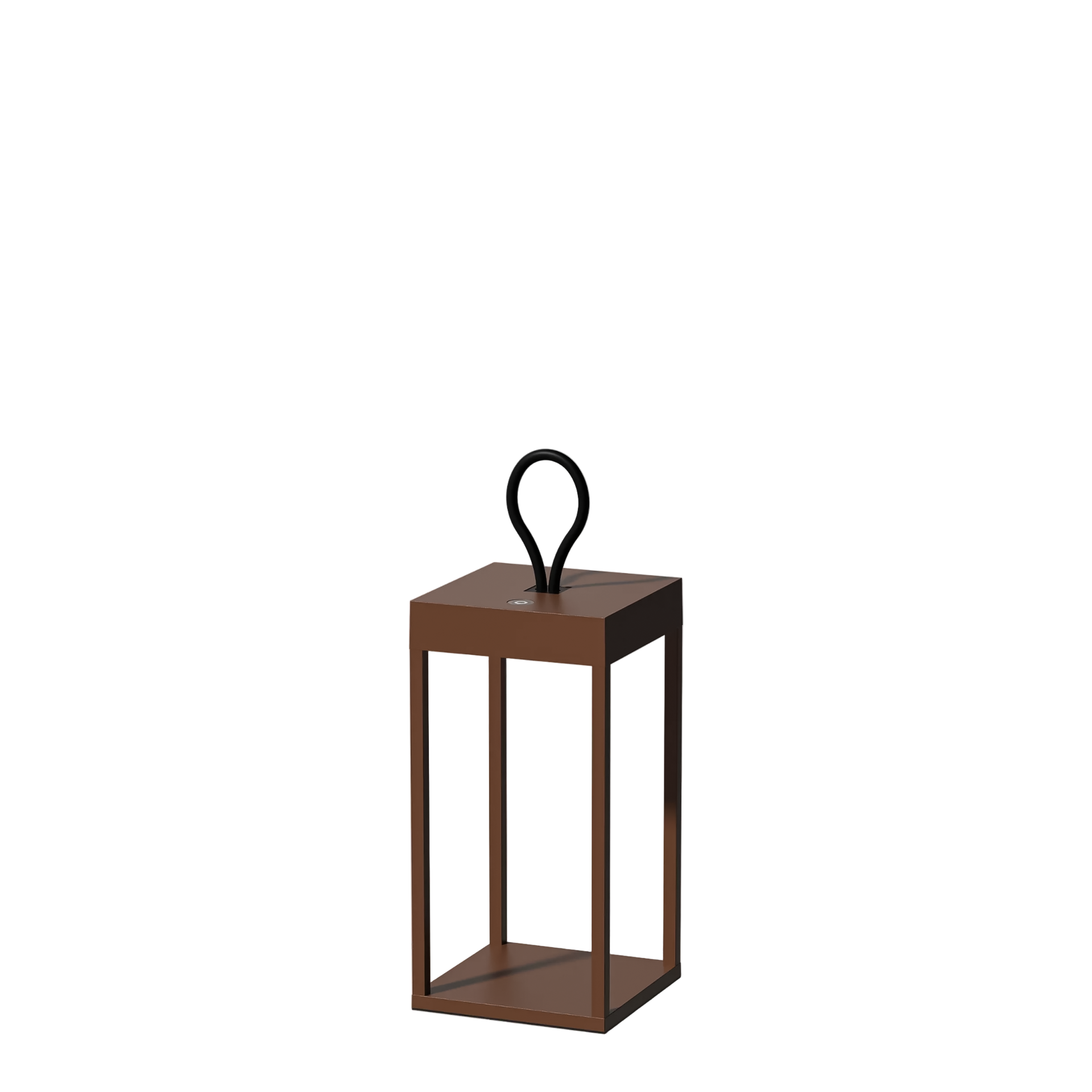 Qoozii LED Akku Laterne Bali Corten 30 cm