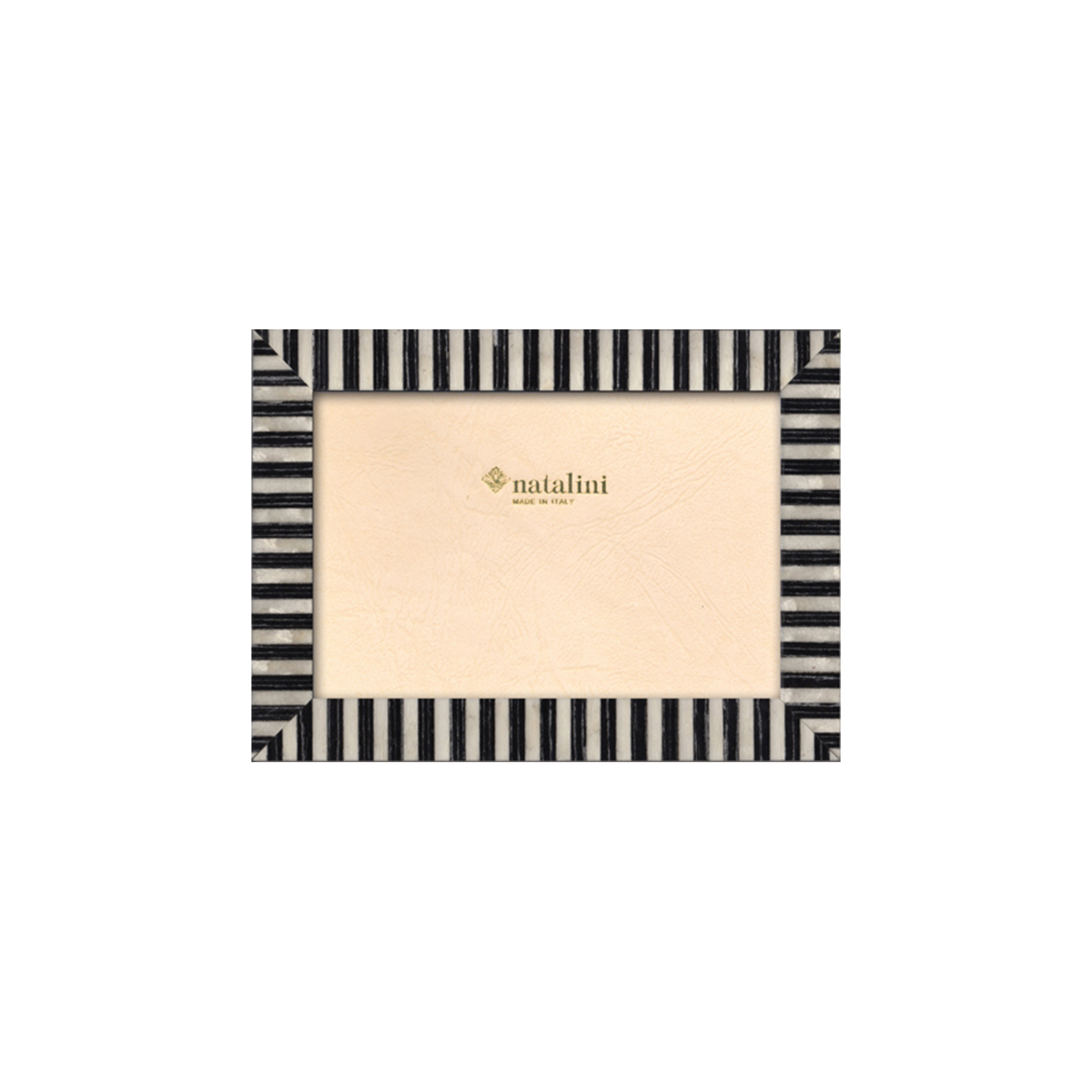 Picture Frame Black & White 10x15 cm, Rahmen, Fotodruck, Beige Karte, Spitzbogen-Rahmen, Straßenmuster