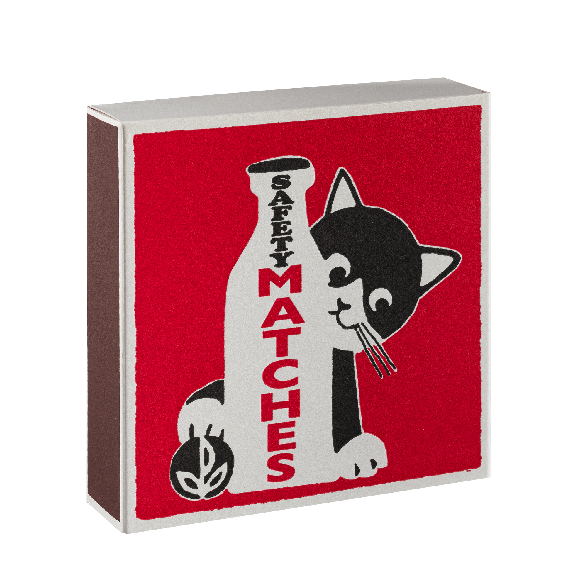 Archivist Streichhölzer Milk Bottle Cat