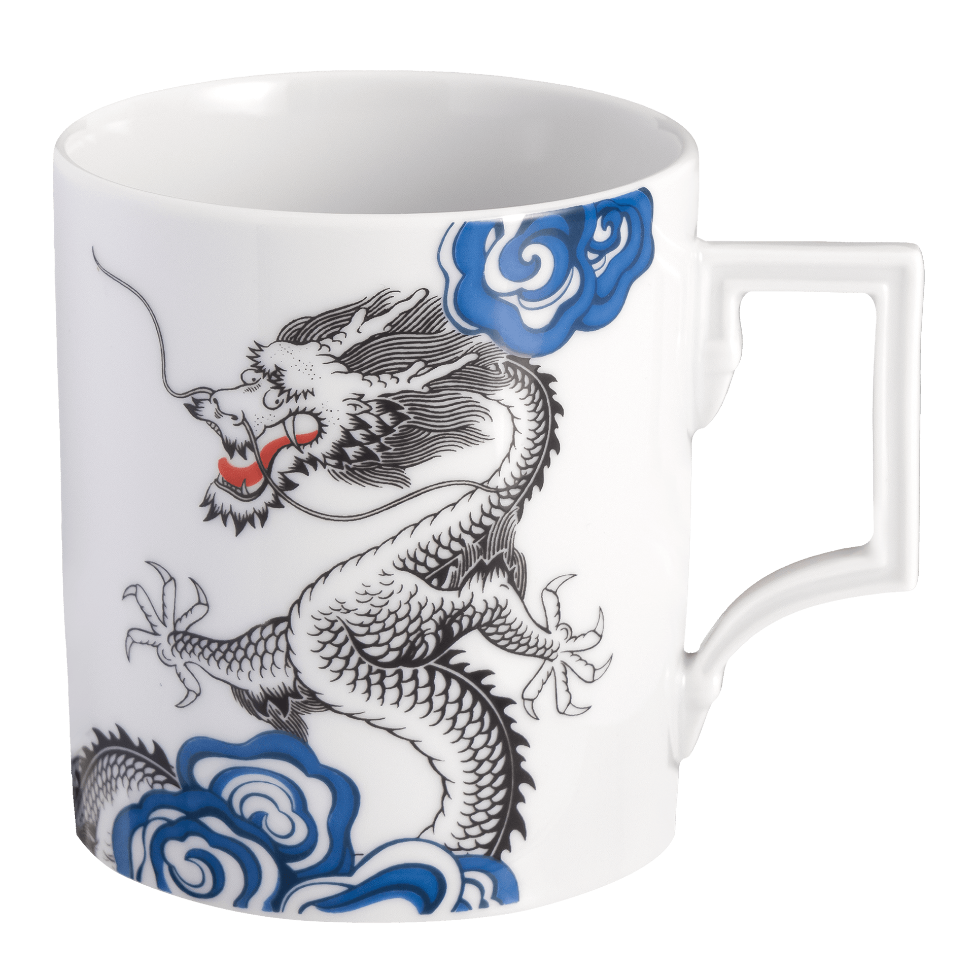 Meissen Henkelbecher Glücksdrache