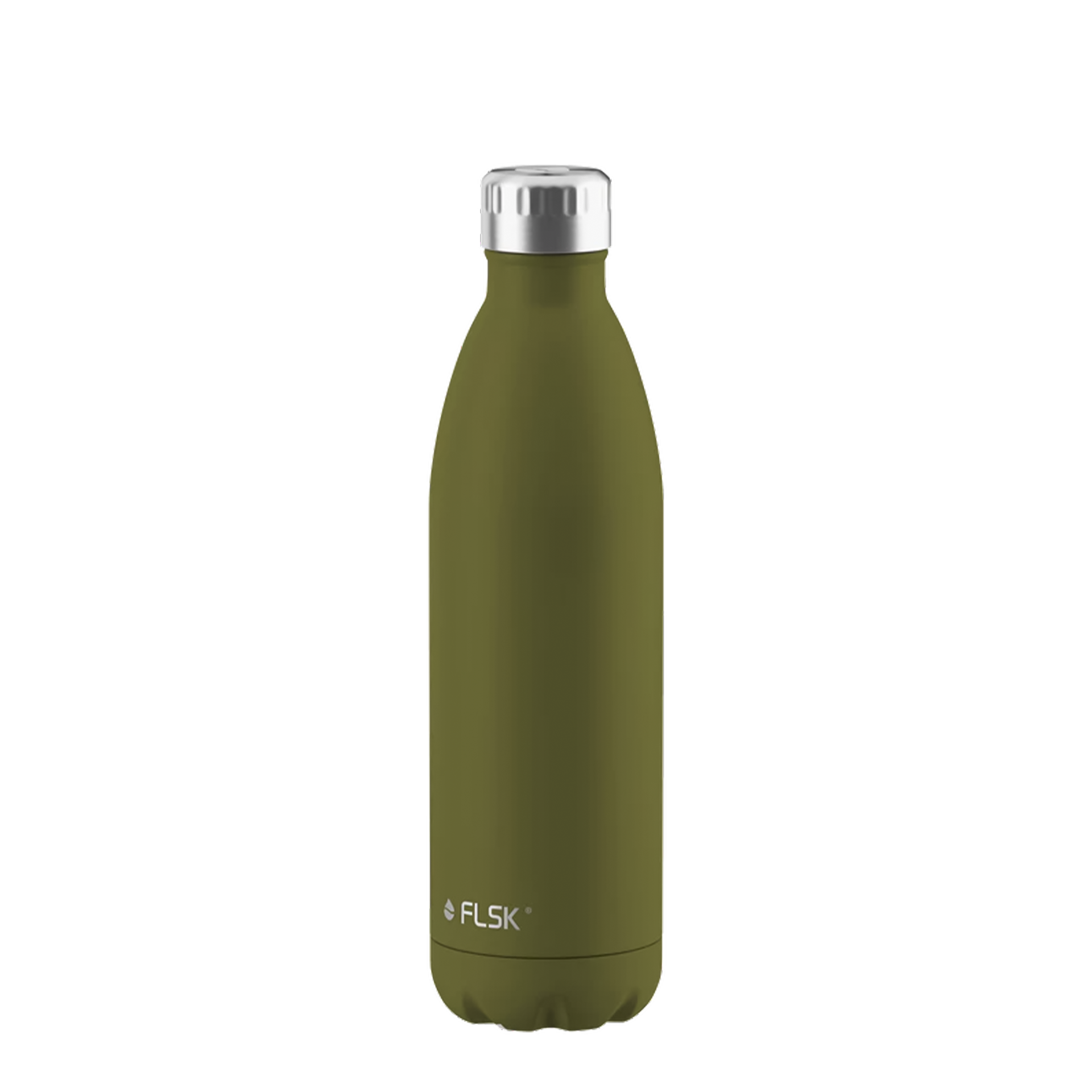 FLSK Trinkflasche Olive 0,75 l
