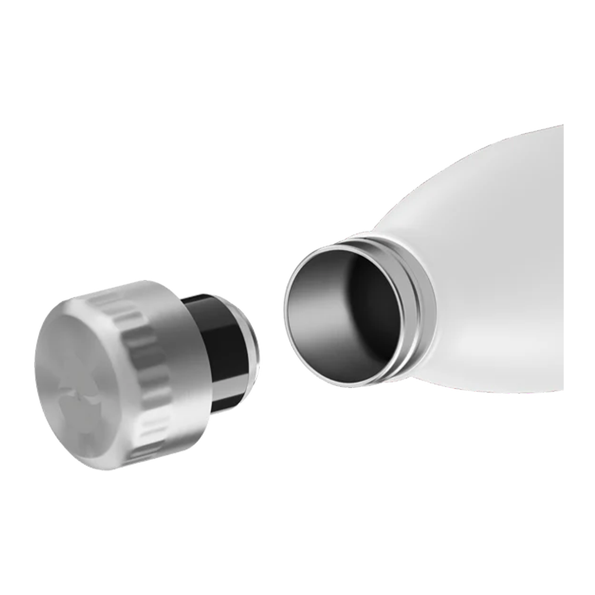 FLSK Trinkflasche Weiß 1,00 l
