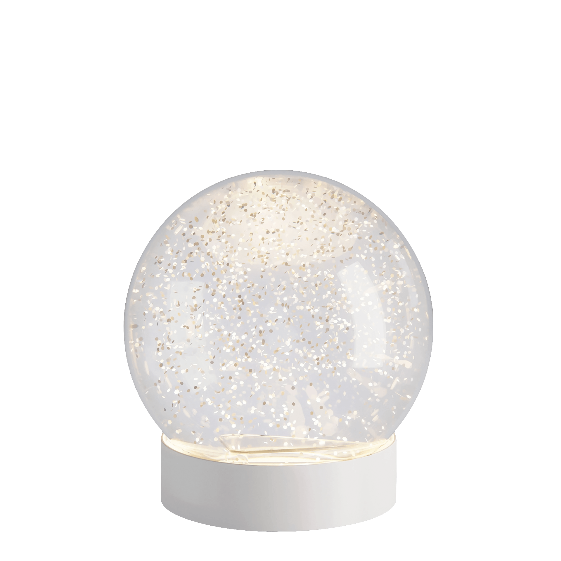 Sompex LED Dekolampe GLAMOR BAUBLE weiß 13 cm