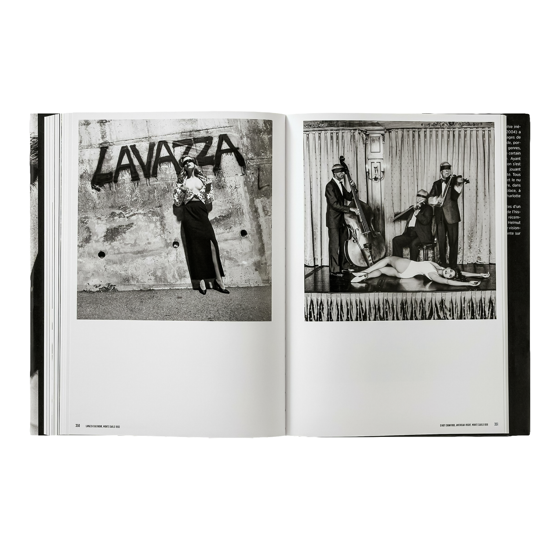 Coffee Table Book Helmut Newton. Legacy, schwarz-weiß, Musiker, Kleidung, Bühne, Unterhaltung
