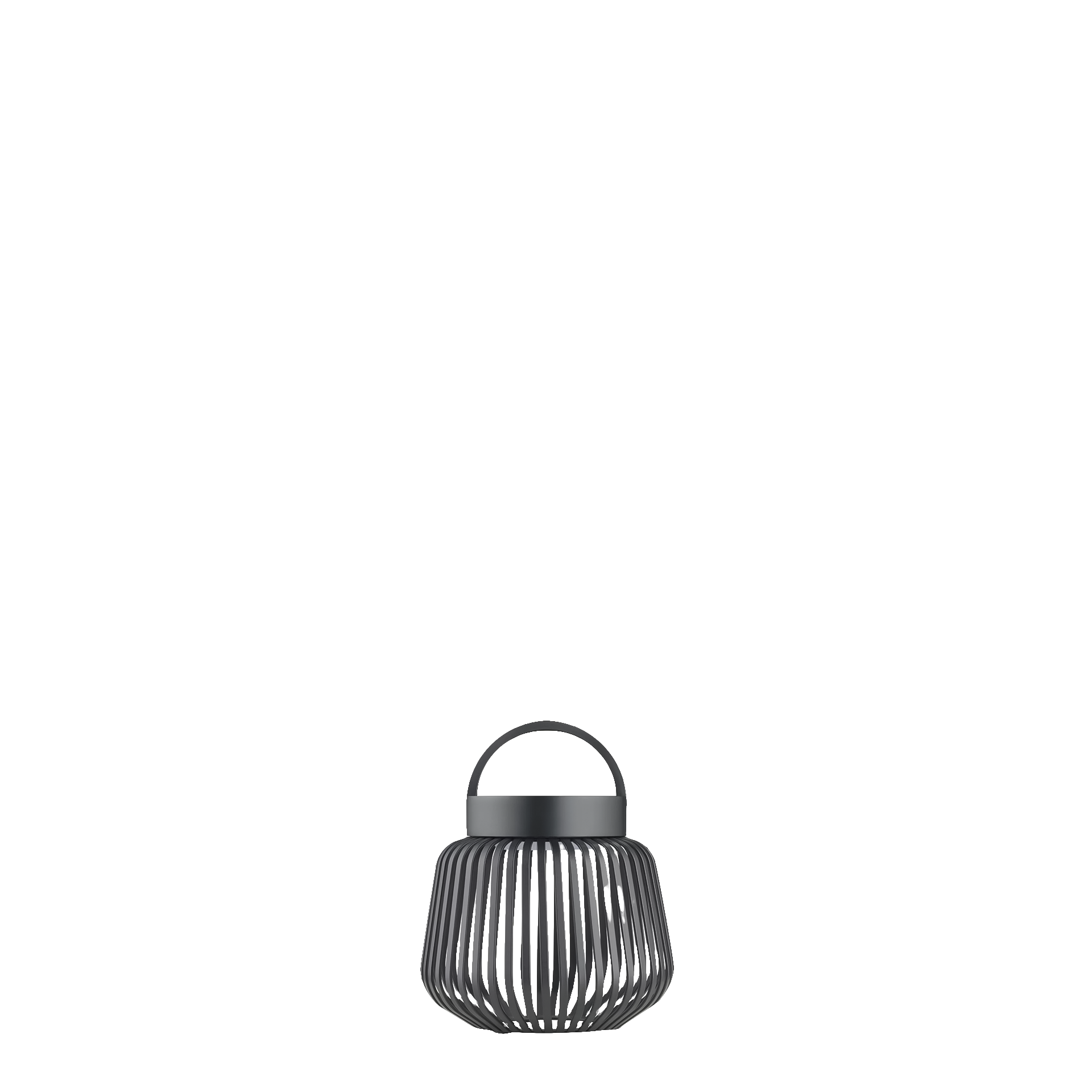 Rechargeable LED table lamp dimmable Black