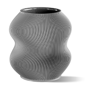 Sheyn Vellen Vase Stone Grey
