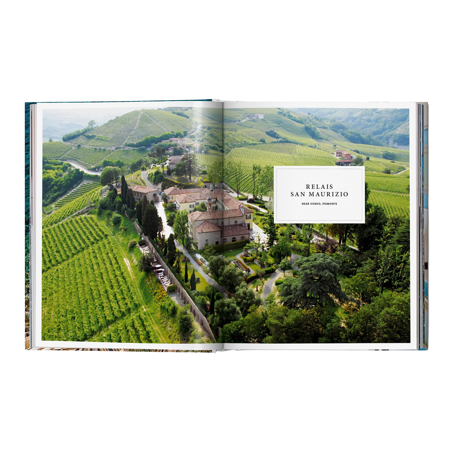 Coffee Table Book Great Escapes Italy, Weinland, Landschaft, Weingut, Hügelterrassen, Villenanlage