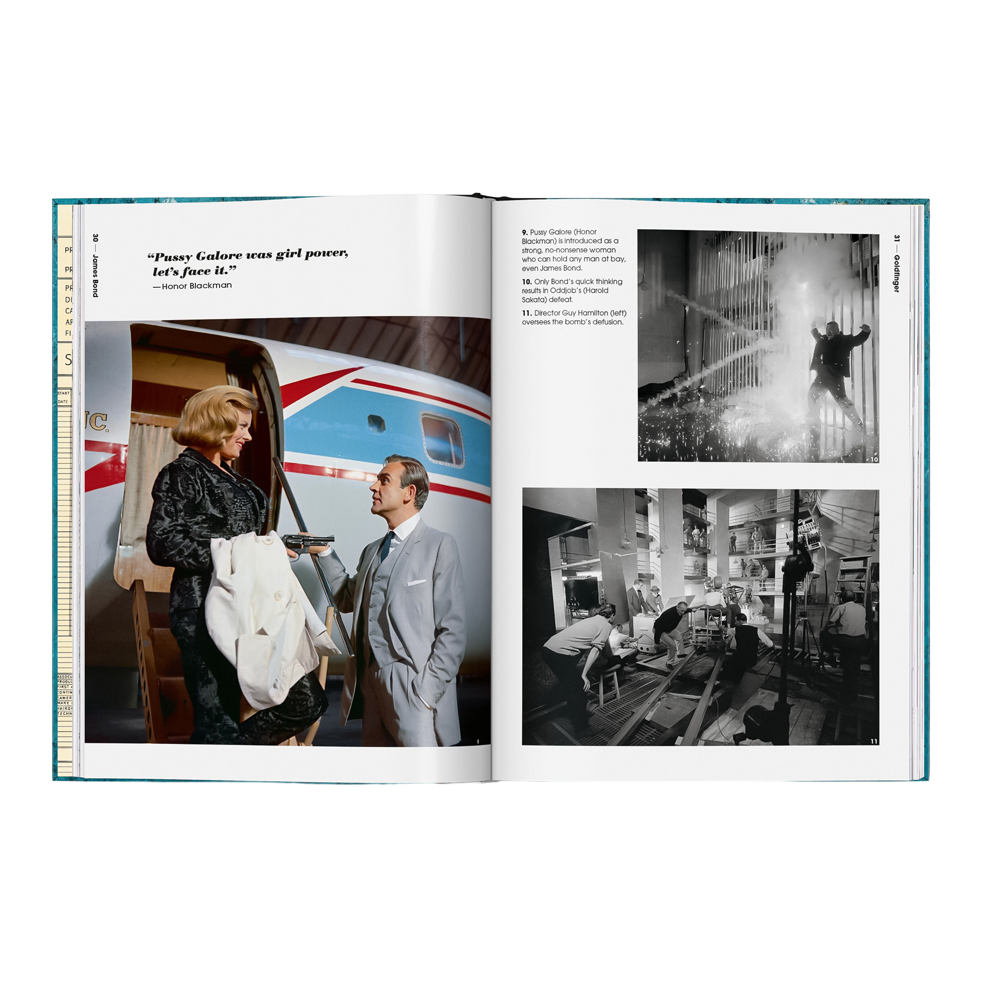 The James Bond Archives. The Complete Films, flugzeug, flugzeugtruppen, figuren, mode, buchseite