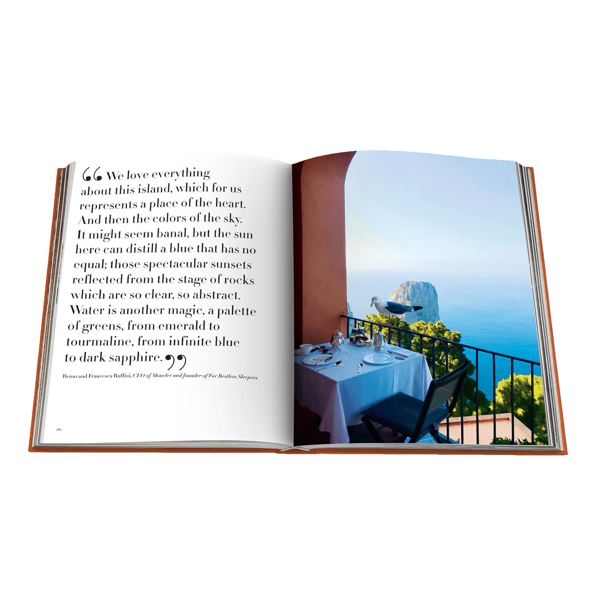Assouline Coffee Table Book Capri